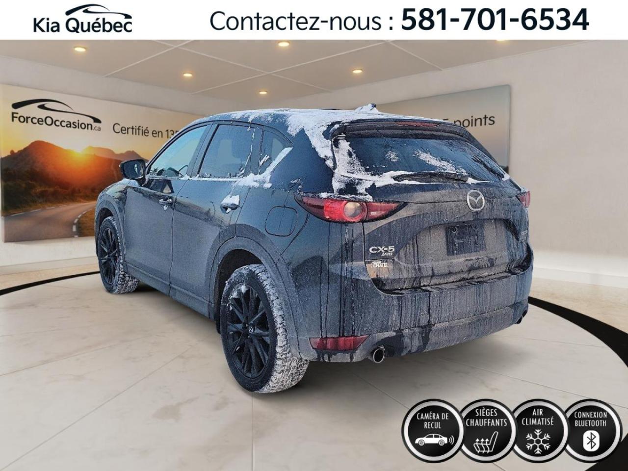 Used 2021 Mazda CX-5 Édition Kuro *CUIR *TOIT OUVRANT *VOLANT CHAUFFANT for sale in Québec, QC