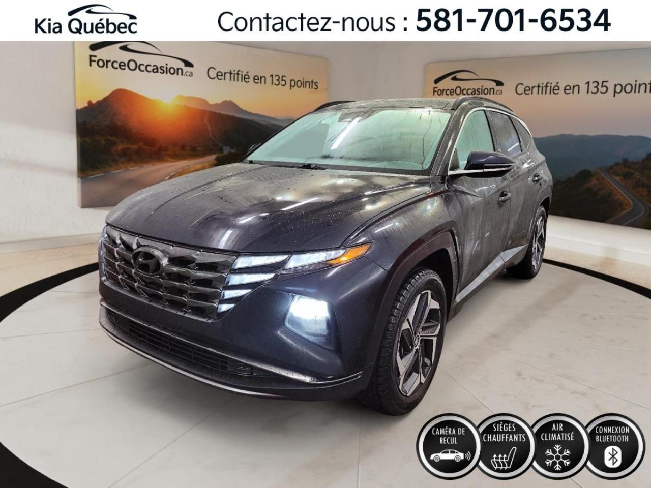 Used 2023 Hyundai Tucson Hybrid Luxury *AWD *CUIR *GPS *CARPLAY *TOIT PANORAMIQUE for sale in Québec, QC