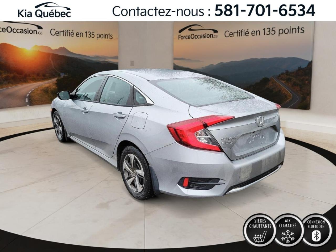 Used 2020 Honda Civic LX *CVT *CARPLAY *CAMERA *SIEGES CHAUFFANTS for sale in Québec, QC