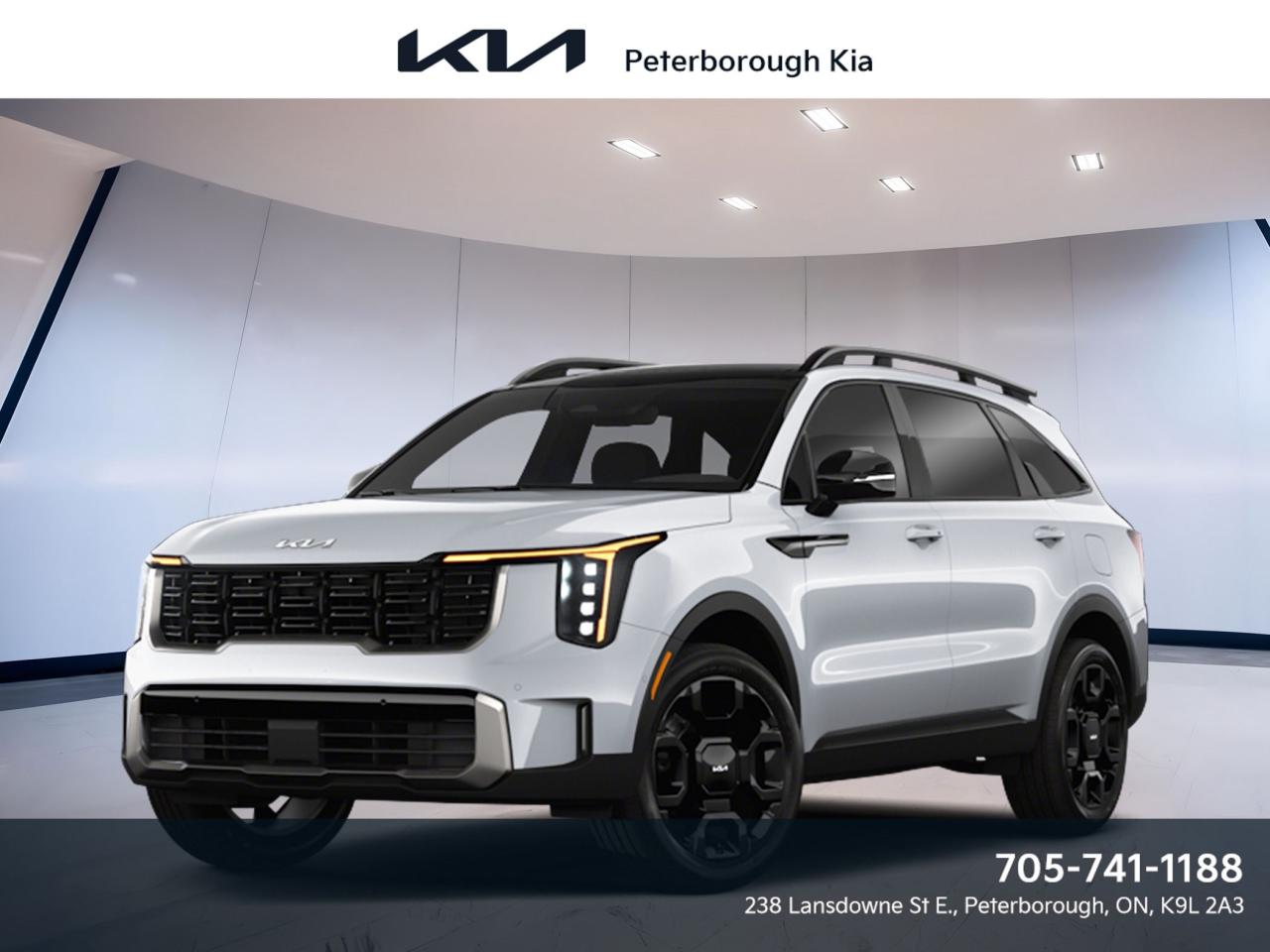 New 2025 Kia Sorento X-Line AWD for sale in Peterborough, ON