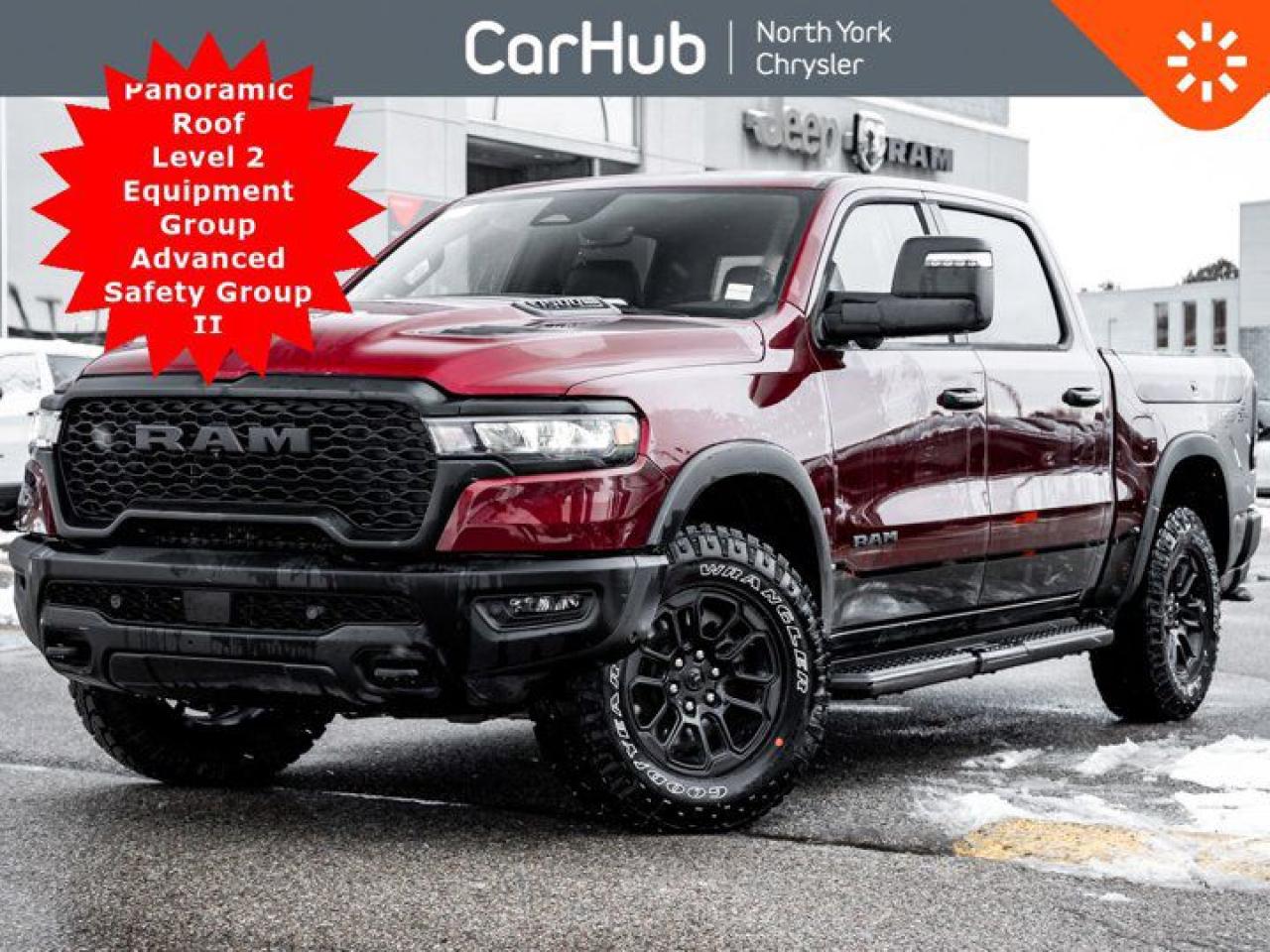 Used 2025 RAM 1500 Rebel Panoroof Rebel Level 2 Equipment Group Advanced Safety Group II for sale in Thornhill, ON