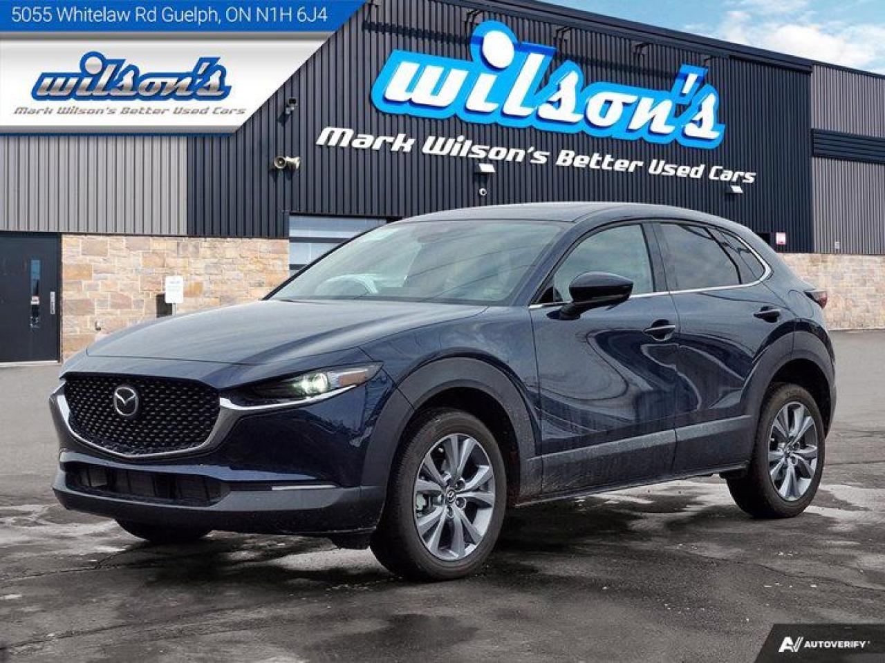 Used 2021 Mazda CX-30 GT w/Turbo  | AWD | Leather | Sunroof | Nav | Heated Steering + Seats | CarPlay + Android & more!! for sale in Guelph, ON