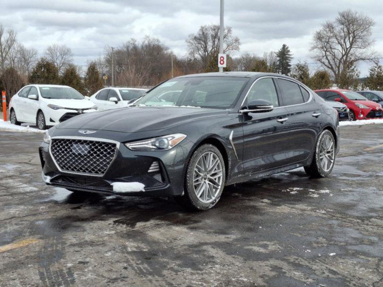 Used 2020 Genesis G70 2.0T Elite AWD | Leather | Sunroof | Nav | Cooled + Heated Seats | Adaptive Cruise for sale in Guelph, ON