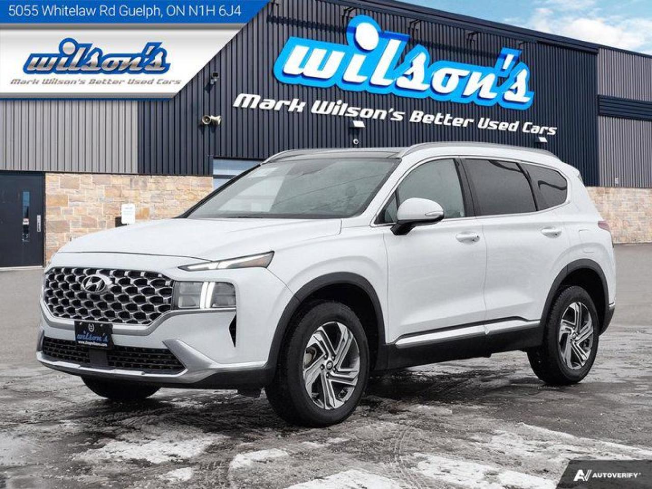 Used 2021 Hyundai Santa Fe Preferred AWD | Trend Package | Leather | Panoramic Sunroof | Heated Steering + Seats & more!! for sale in Guelph, ON