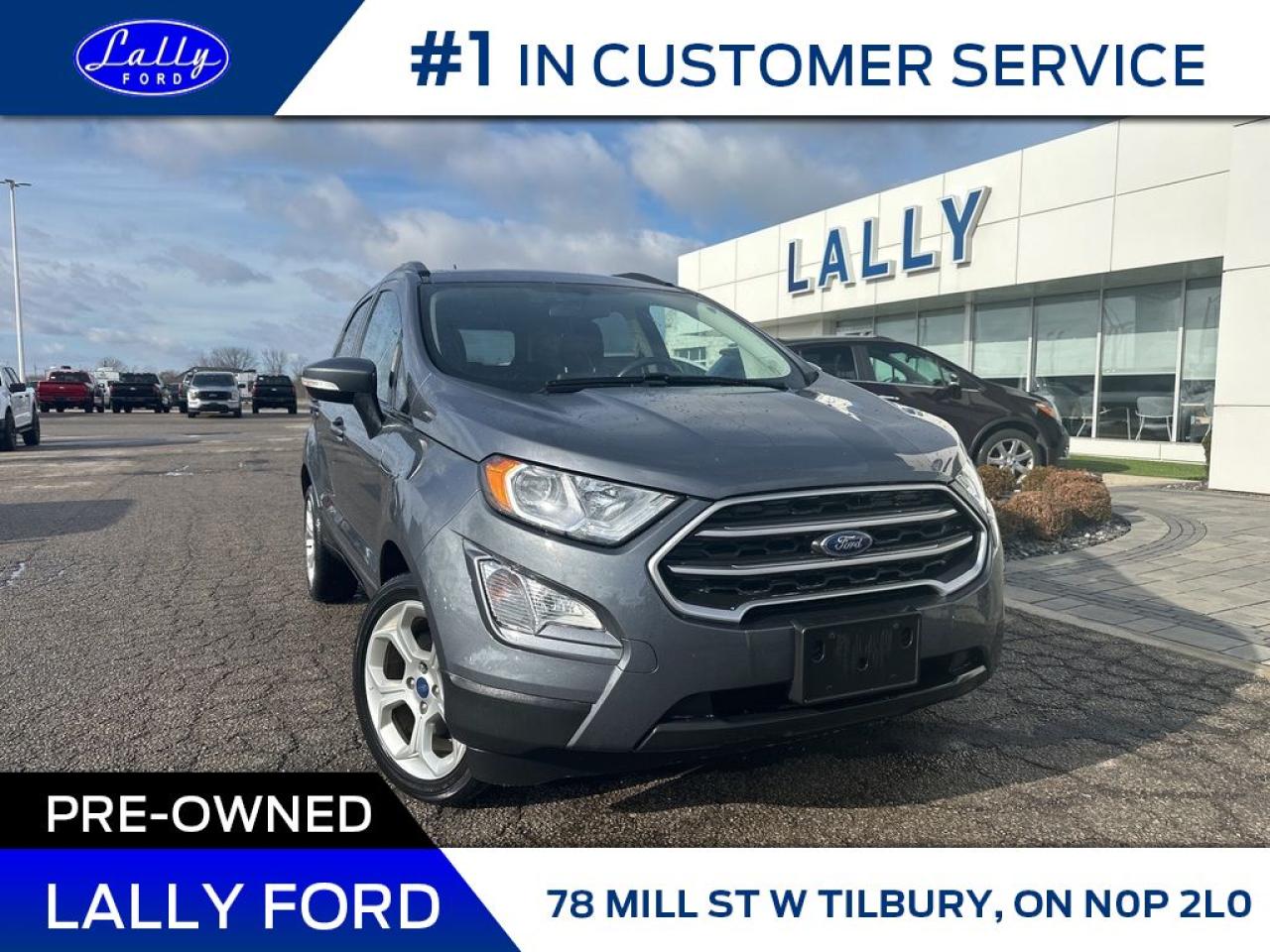 Used 2021 Ford EcoSport SE, Nav, Moonroof, One Owner! for sale in Tilbury, ON