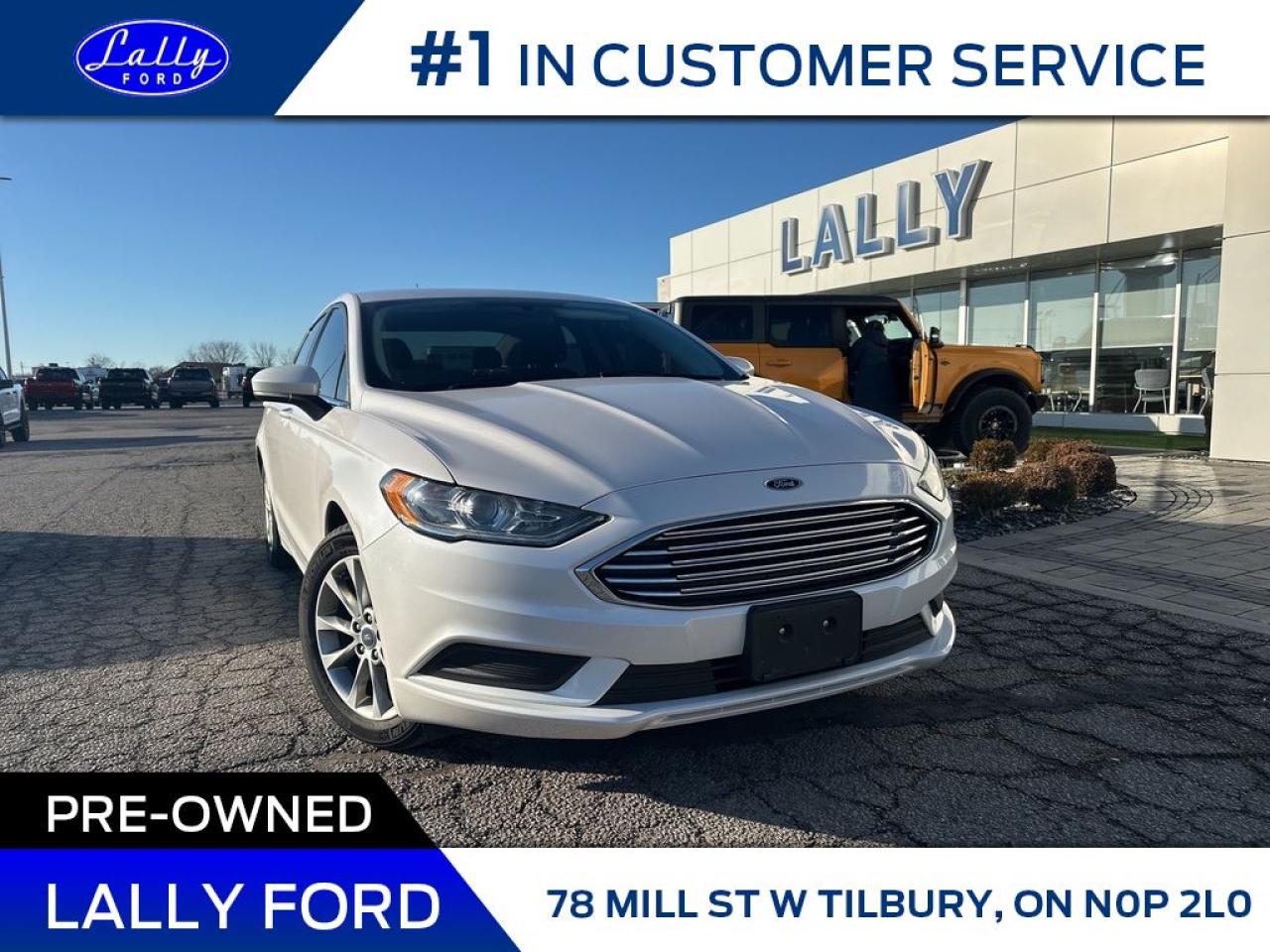 Used 2017 Ford Fusion SE, Only 41,692 Km’s, Nav, Car starter! for sale in Tilbury, ON