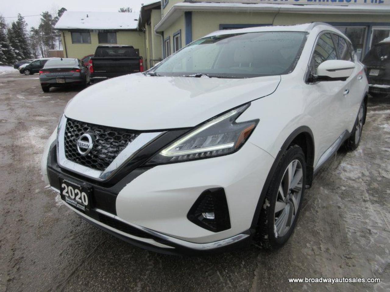 Used 2020 Nissan Murano ALL-WHEEL DRIVE SL-VERSION 5 PASSENGER 3.5L - V6.. NAVIGATION.. PANORAMIC SUNROOF.. LEATHER.. HEATED SEATS & WHEEL.. BACK-UP CAMERA.. for sale in Bradford, ON