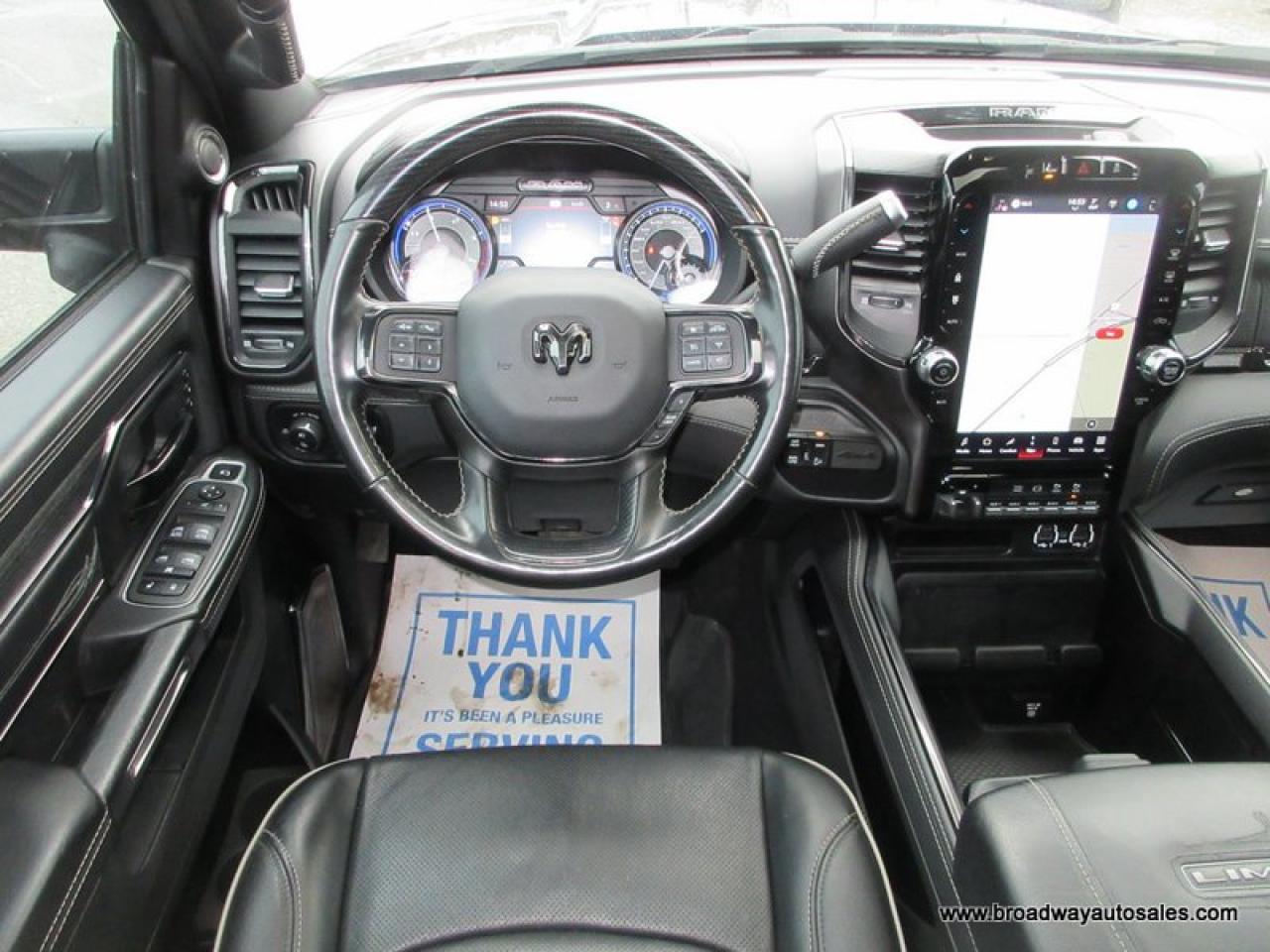 2022 RAM 2500 3/4 TON LIMITED-EDITION 5 PASSENGER 6.7L - CUMMINS.. 4X4.. MEGA-CAB.. 6.6-BOX.. NAVIGATION.. POWER SUNROOF.. LEATHER.. HEATED/AC SEATS.. Photo