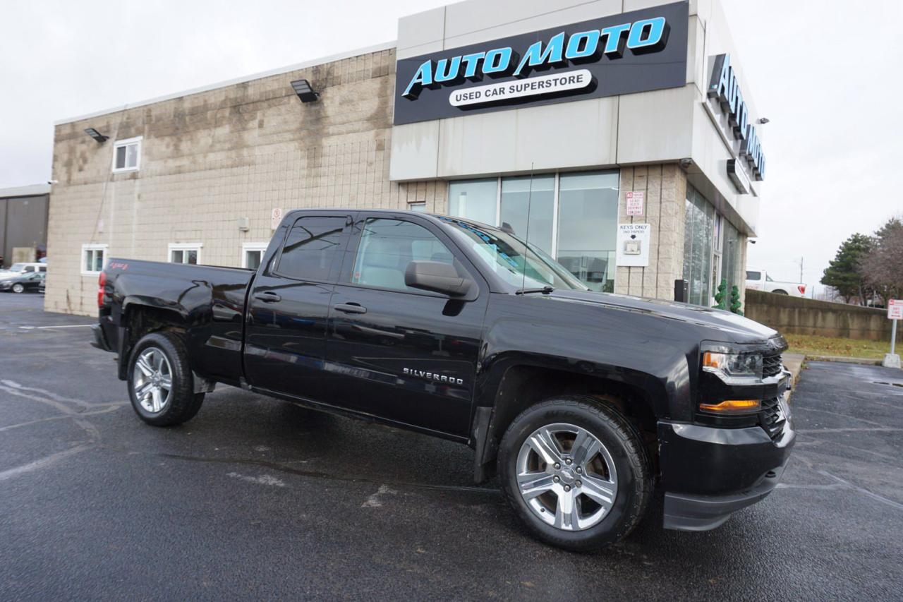 Used 2018 Chevrolet Silverado 1500 5.3L V8 CUSTOM 4WD CERTIFIED *CHEVY MAINTAIN* CAMERA CRUISE TOW PKG for sale in Burlington, ON