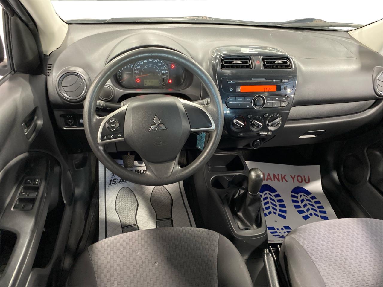2017 Mitsubishi Mirage ES- MANUAL TRANSMISSION Photo
