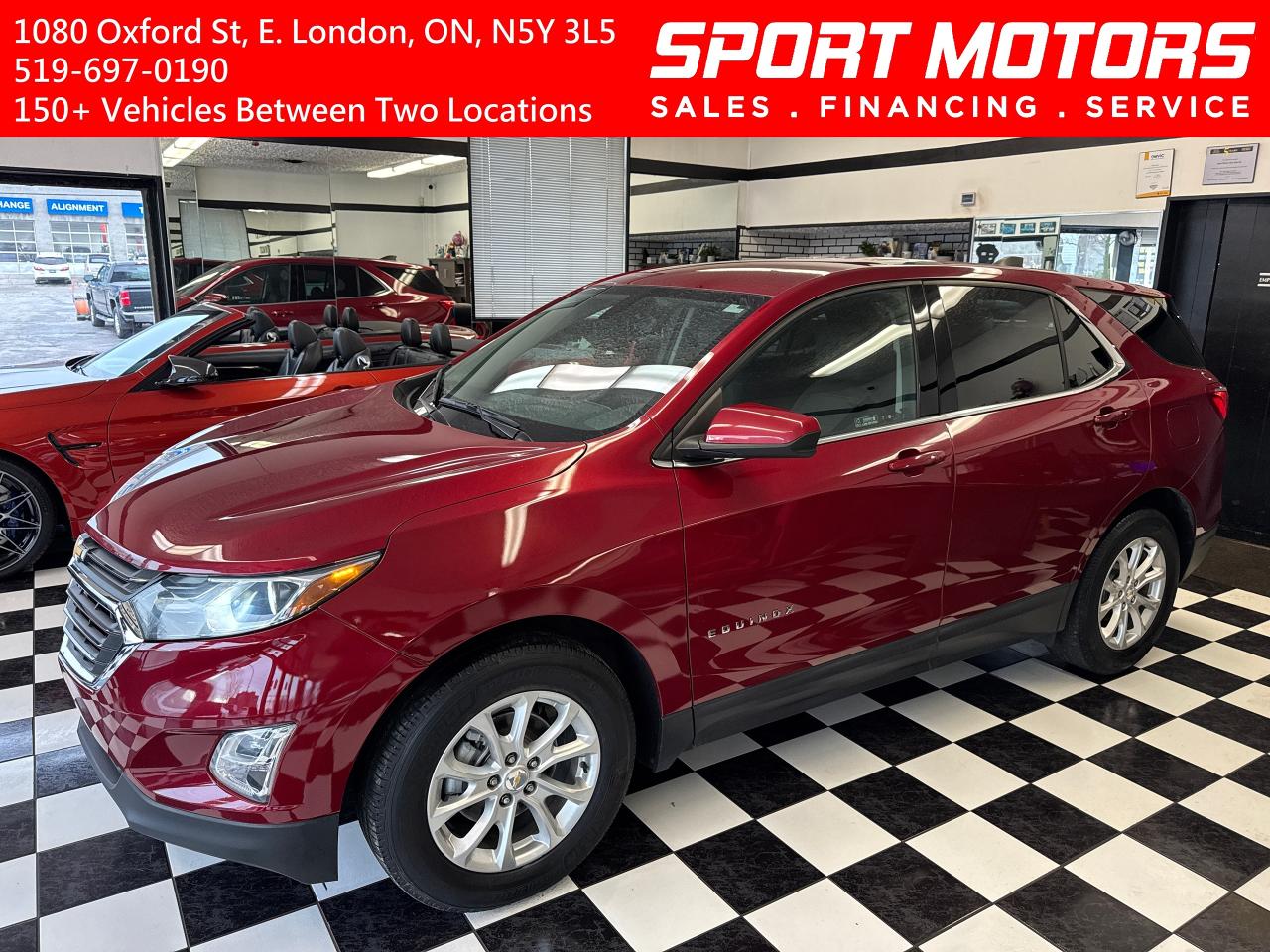 2018 Chevrolet Equinox LT+New Tires+Camera+Remote Start+Heated Seats