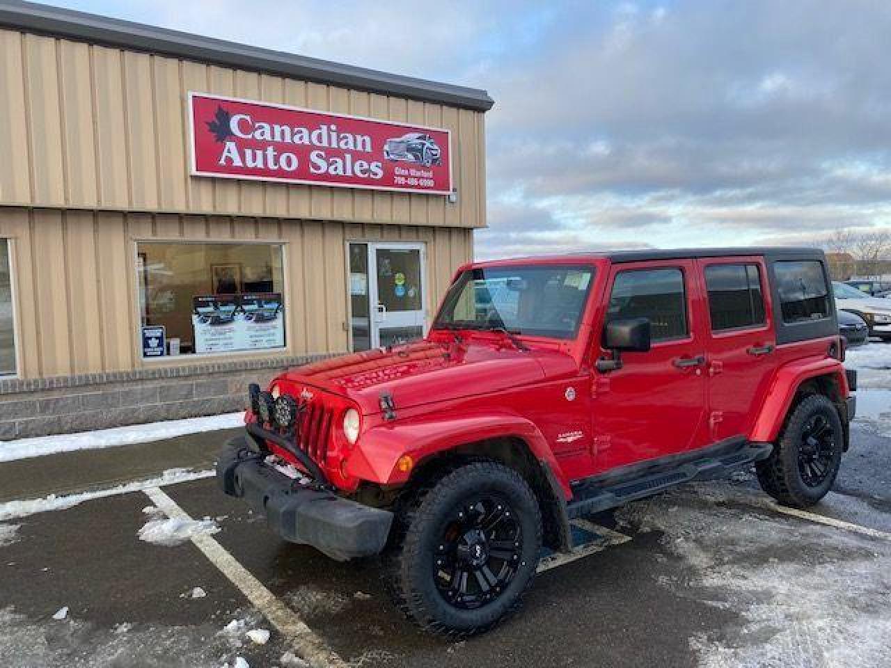 Used 2013 Jeep Wrangler 4WD 4DR SAHARA UNLIMITED SPORT for sale in Grand Falls-Windsor, NL