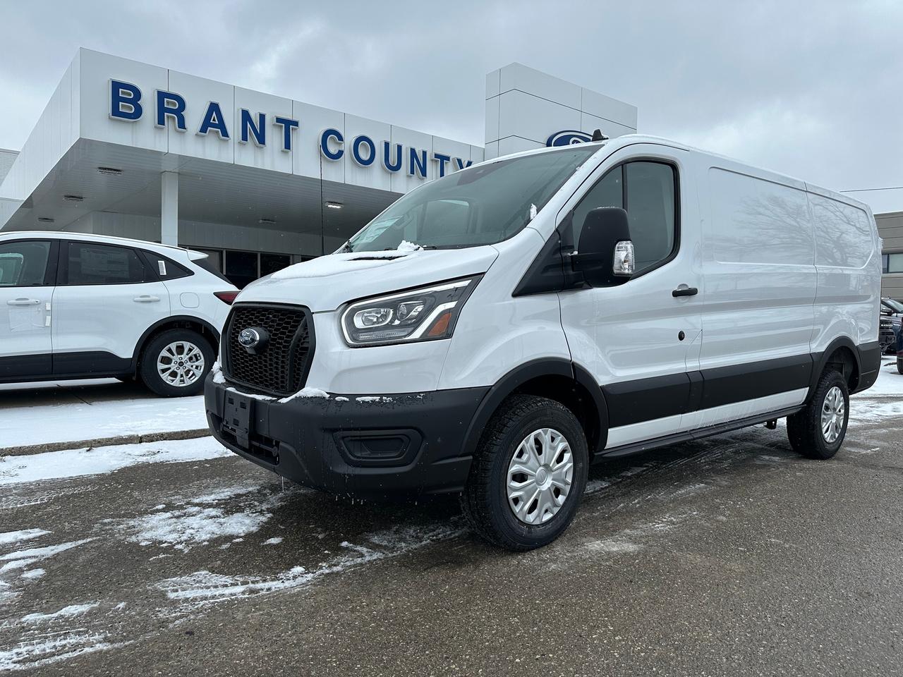 2024 Ford Transit Cargo Van 350 LOW ROOF CARGO VAN 130 WHEELBASE RWD VINYL SEA Photo2