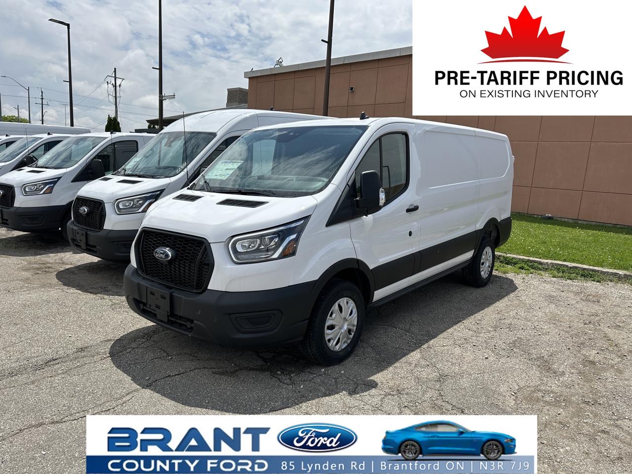 New 2024 Ford Transit Cargo Van T-350 LR| RWD | VINYL FLOOR | XL TRIM for sale in Brantford, ON