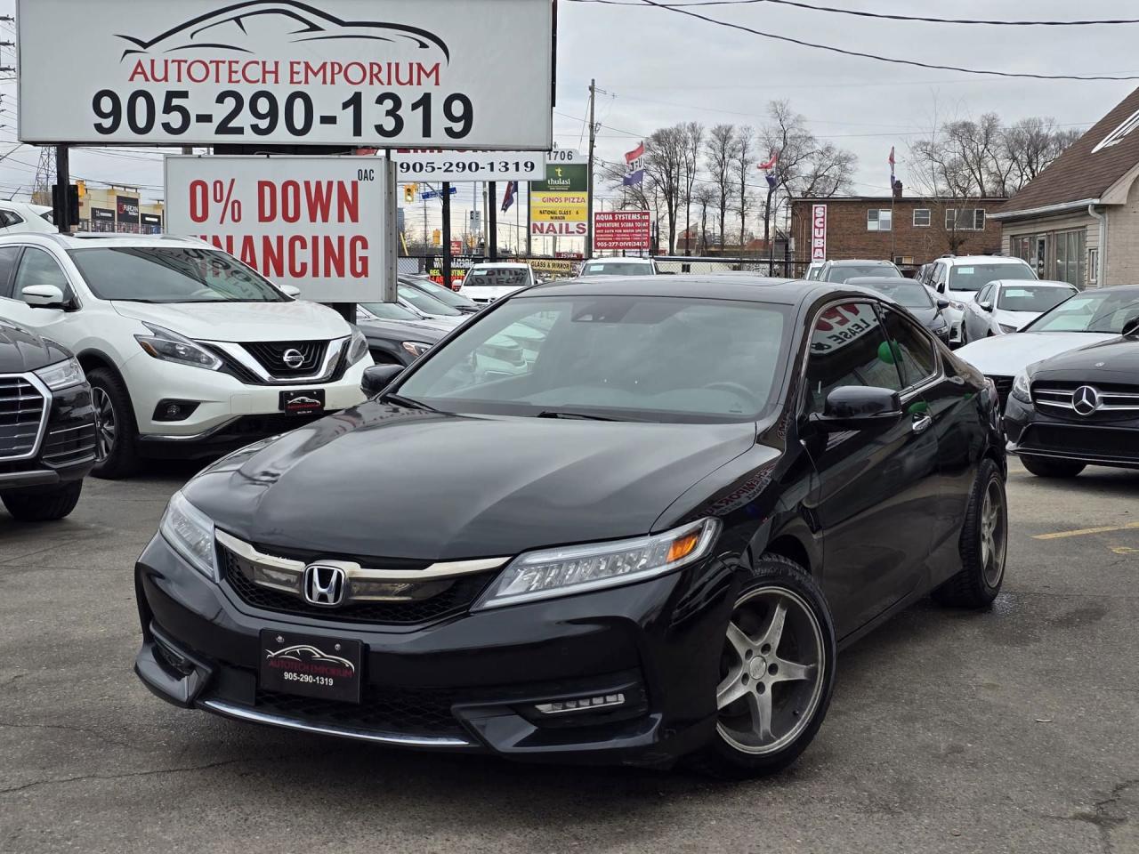 Used 2016 Honda Accord Coupe Touring / Leather / Sunroof / Push Start for sale in Mississauga, ON