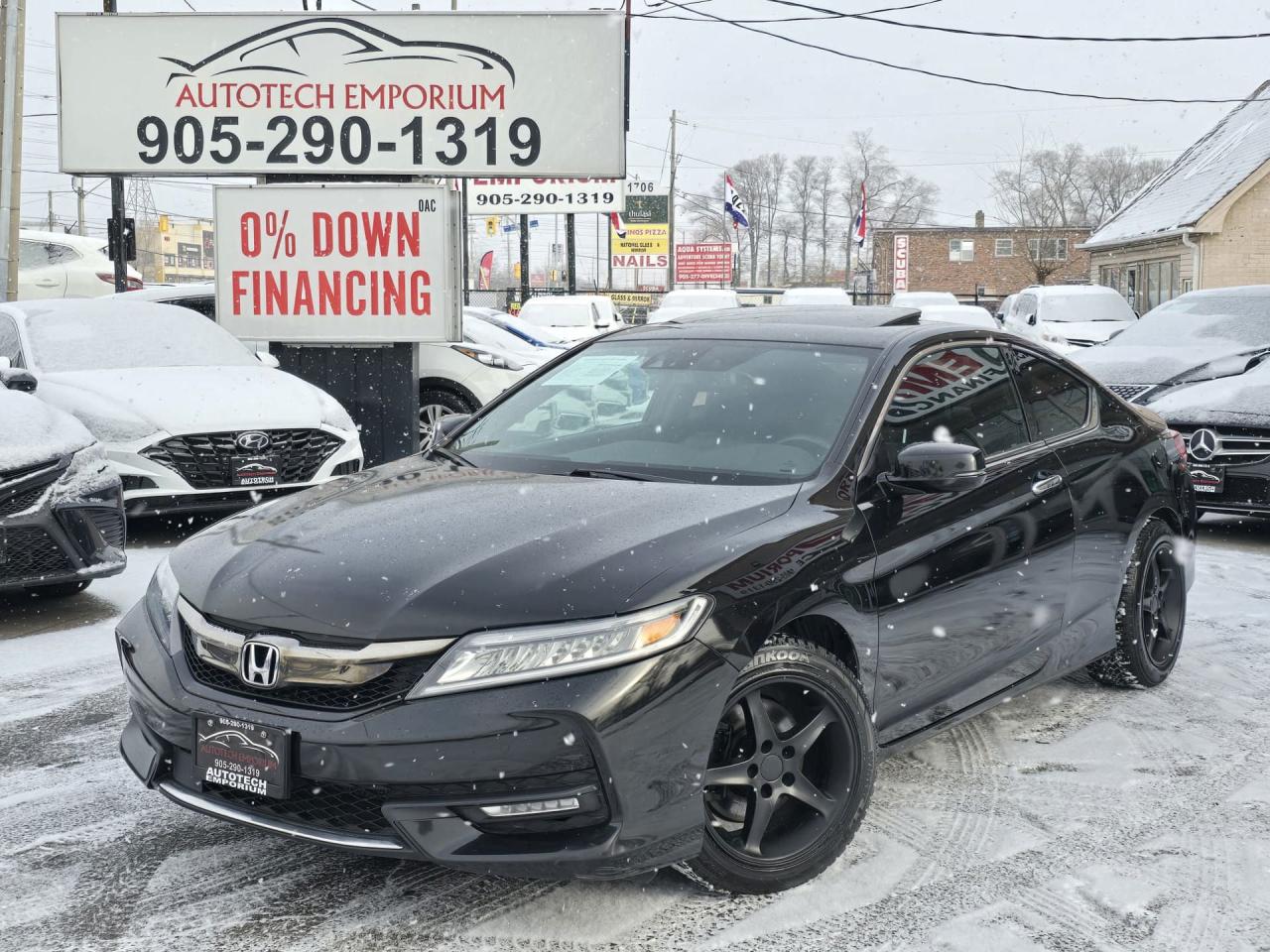 Used 2016 Honda Accord Coupe Touring / Leather / Sunroof / Push Start for sale in Mississauga, ON