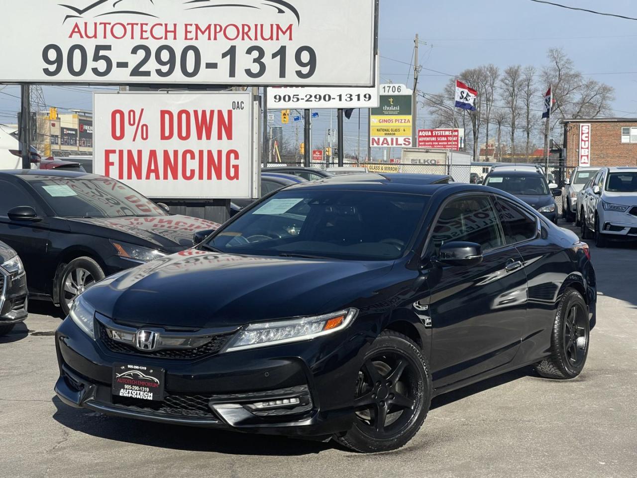 <div><span>TOURING COUPE  *FULLY LOADED AUTOMATIC </span>| Leather | Sunroof | Push Start | Blind Spot Camera | HONDA SENSING (Adaptive Cruise Control, Collision Warning, Lane Assist) | Remote Start | Heated Seats | LED Lighting | Keyless Entry | Navigation | Reverse Camera | Alloys | and more </div><br /><div><span>0% DOWN FINANCING (O.A.C). Good Credit, Bad Credit , New Credit, No Credit.We offer the best Interest Rates in the market!</span></div><br /><div><span>BUY ONLINE - FREE HOME DELIVERY</span></div><br /><div><span>*CARFAX, VERIFIED Available *WALK IN WITH CONFIDENCE AND DRIVE AWAY SATISFIED* $0 down financing available, OAC price/payment plus applicable taxes. Autotech Emporium is serving the GTA and surrounding areas in the market of quality per-owned vehicles. We are a UCDA member and a registered dealer with the OMVIC. A Carfax history report is provided with all of our vehicles.  We </span>also offer our optional amazing reconditioning package which will provide three times of its value. It covers new brakes, new synthetic engine oil and filter, all fluids top up, registration and plate transfer, detailed inspection (even for non safety components), exterior high speed buffing, waxing and cosmetic work, In-depth interior hygiene cleaning (shampoo, steam wash and odor removal treatment),  Engine degreasing and shampoo, safety certificate cost, <span>30 days dealer warranty</span> and after sale free consultation to keep your vehicle maintained so we can keep you as our customer for life. TO CLARIFY THIS PACKAGE AS PER OMVIC REGULATION AND STANDARDS VEHICLE IS NOT DRIVABLE, NOT CERTIFIED. CERTIFICATION IS AVAILABLE FOR EIGHT HUNDRED AND NINETY FIVE DOLLARS(895). ALL VEHICLES WE SELL ARE DRIVABLE AFTER CERTIFICATION!!!</div><br /><div><span>*Price Advertised online has a $2000  Finance Purchasing Credit on Approved Credit. Price of vehicle may differ with any other forms of payment. P</span><span>lease call dealer or visit our website for further details. Do not refer to calculate my payment option for cash purchase.</span><span></span></div><br /><div><span>Please visit </span><a href=http://www.autotechemporium.com/ target=_blank>www.autotechemporium.com</a><span> to</span> <span>check following vehicles and up to date inventory.</span></div><br /><div><span>TAGS: 2017 2018 2015 2014 EX SPORT LX </span><span>Subaru Impreza Legacy Toyota Corolla Camry Matrix Yaris Honda Civic Fit Accord Mazda 3 6 Mitsubishi Lancer Nissan Sentra Micra Altima Maxima Hyundai Elantra Sonata Kia Forte Optima K5 Soul Rio Chevrolet Cruze Malibu Impala Ford Fusion Focus Dodge Dart Charger Challenger Volkswagen Jetta Golf Passat Acura ILX TLX </span></div>