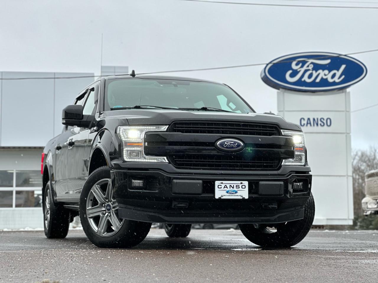 Used 2018 Ford F-150 SUPER LARIAT 4X4 SUPERCREW W/ MOONROOF for sale in Port Hawkesbury, NS