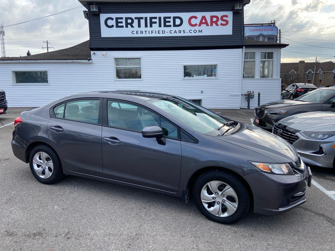 Used 2015 Honda Civic LX ** HTD SEATS, BLUETOOTH , BACK CAM ** for sale in St Catharines, ON