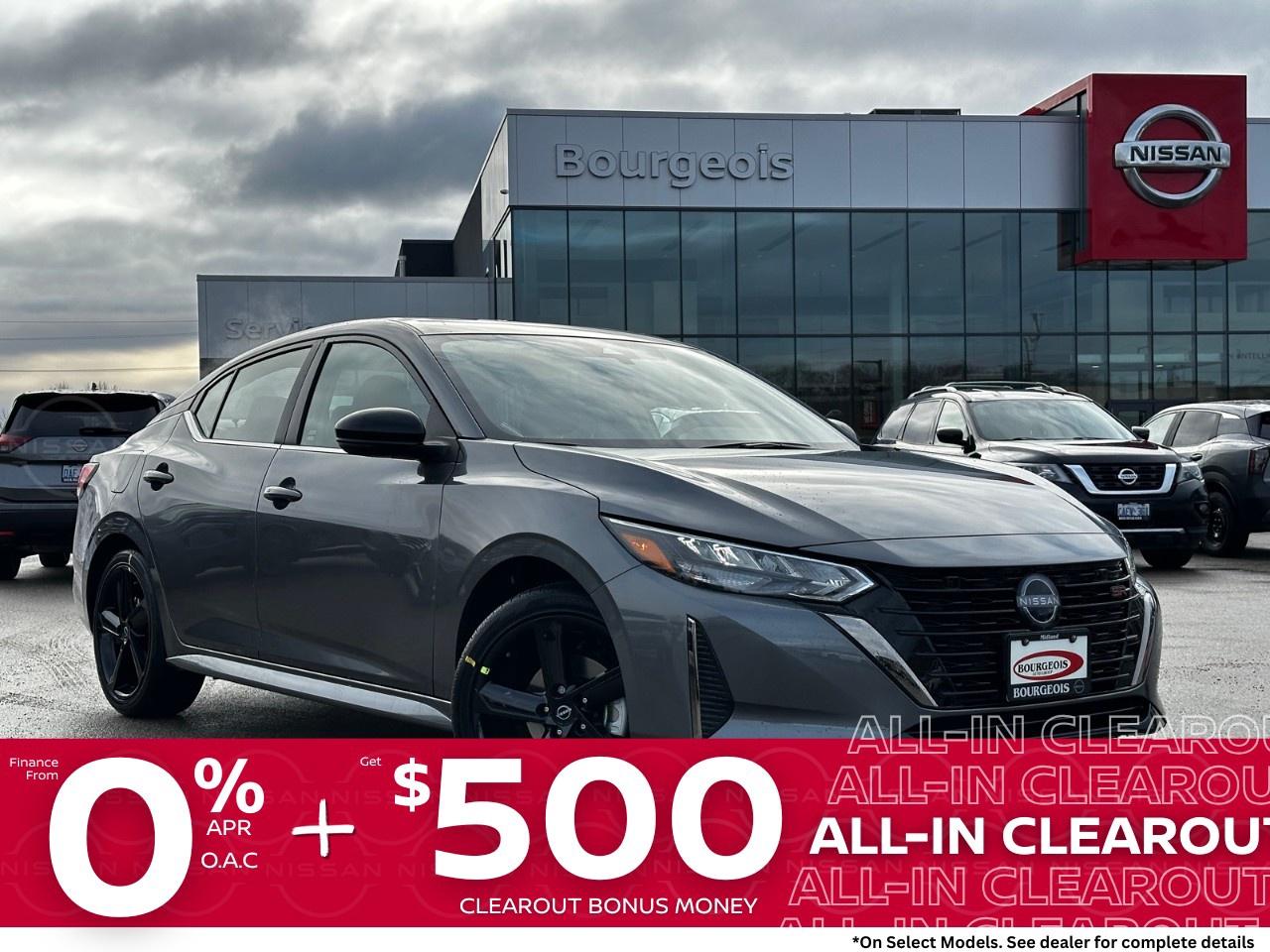 New 2025 Nissan Sentra SR CVT for sale in Midland, ON