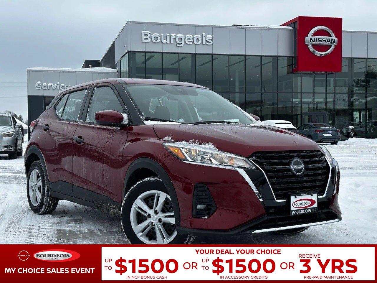 New 2025 Nissan Kicks Play S FWD for sale in Midland, ON