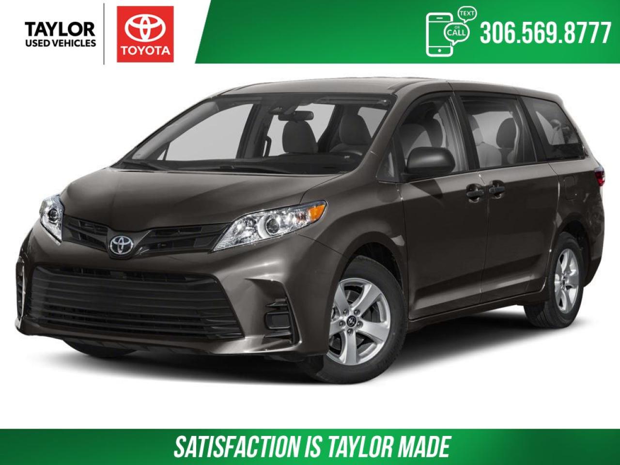 Used 2018 Toyota Sienna  for sale in Regina, SK