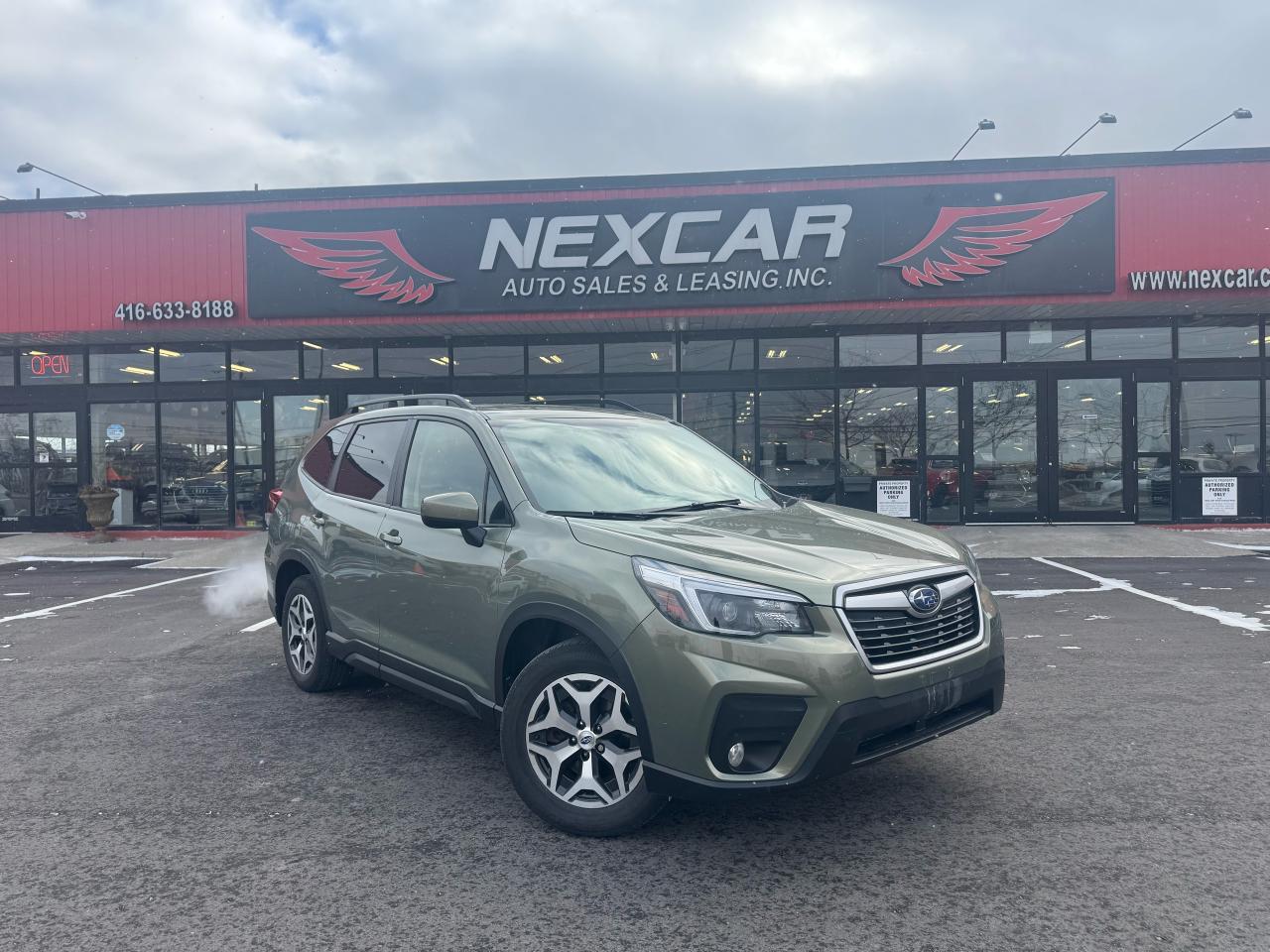 Used 2021 Subaru Forester CONVENIENCE PKG AWD AUTO A/CARPLAY L/ASSIST CAMERA for sale in North York, ON