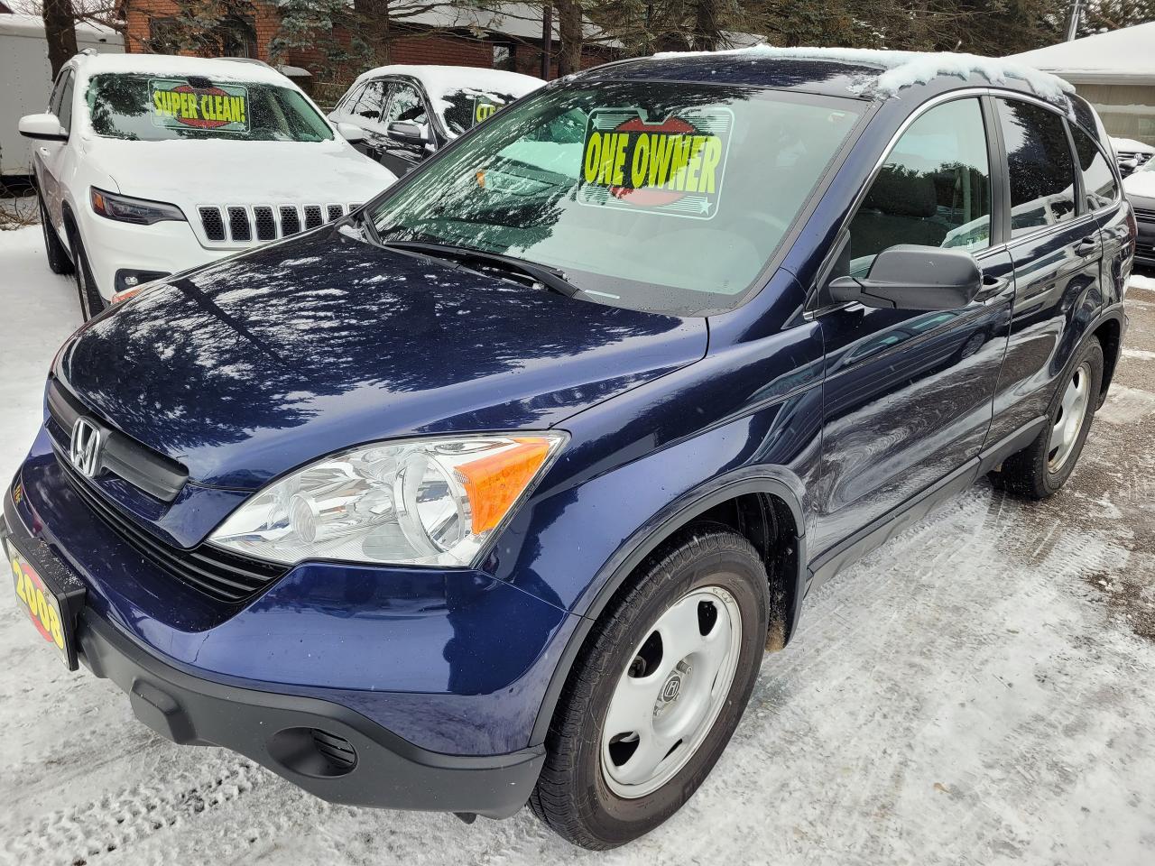 <p>Accident Free, Certified, Financing Available & Trade-ins Welcome.</p><p>Looking for a reliable and spacious SUV that can handle anything the Canadian roads throw at you? Look no further than this 2008 Honda CR-V 4WD 5dr LX, available now at Rockwood Motor Products. This sleek blue beauty boasts a powerful 2.4L I4 engine and a smooth automatic transmission, making it perfect for both city driving and weekend adventures. With only 46,000km on the odometer, this CR-V is practically brand new!</p><p>Enjoy a comfortable and safe ride with its plush interior featuring bucket seats, power windows, and power locks. Stay cozy even on the coldest winter days with heated mirrors and a rear window defroster. Safety is paramount with features like anti-lock brakes, multiple airbags, and traction control. This CR-V is packed with features that will make every drive a pleasure.</p><p><strong>Here are 5 features that will make you fall in love with this Honda CR-V:</strong></p><ol><li><strong>4-Wheel Drive:</strong> Conquer any road conditions with confidence, whether its a snowy driveway or a muddy backroad.</li><li><strong>Spacious Interior:</strong> Enjoy ample room for passengers and cargo, perfect for family trips or weekend getaways.</li><li><strong>Fuel Efficiency:</strong> Get more miles per gallon with a reliable and efficient 2.4L I4 engine.</li><li><strong>Reliable Honda Quality:</strong> Known for its dependability and durability, this Honda CR-V will provide you with years of trouble-free driving.</li><li><strong>Low Mileage:</strong> With only 46,000km, this CR-V is practically brand new!</li></ol><p>Dont miss out on this fantastic opportunity to own a well-maintained Honda CR-V. Visit Rockwood Motor Products today to experience this vehicle firsthand.</p><p><em>Powered by AutoIntelligence™ AI</em></p>