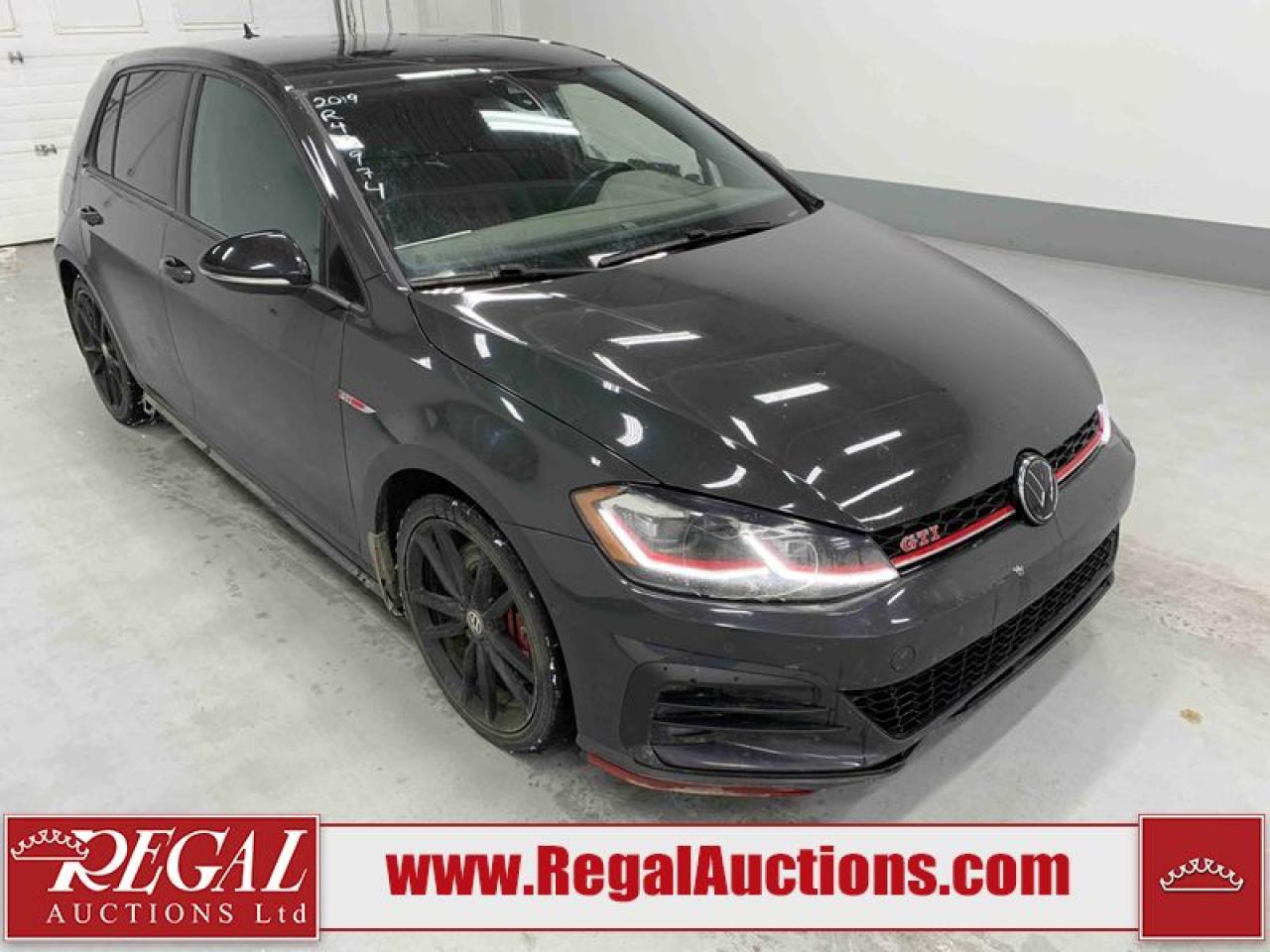 Used 2019 Volkswagen GTI BASE  for sale in Calgary, AB