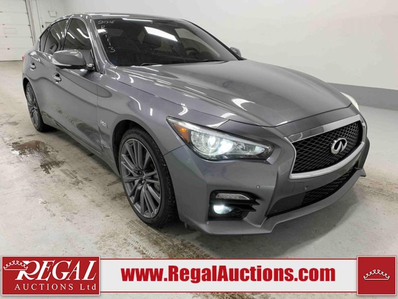 Used 2016 Infiniti Q50 RED SPORT for sale in Calgary, AB