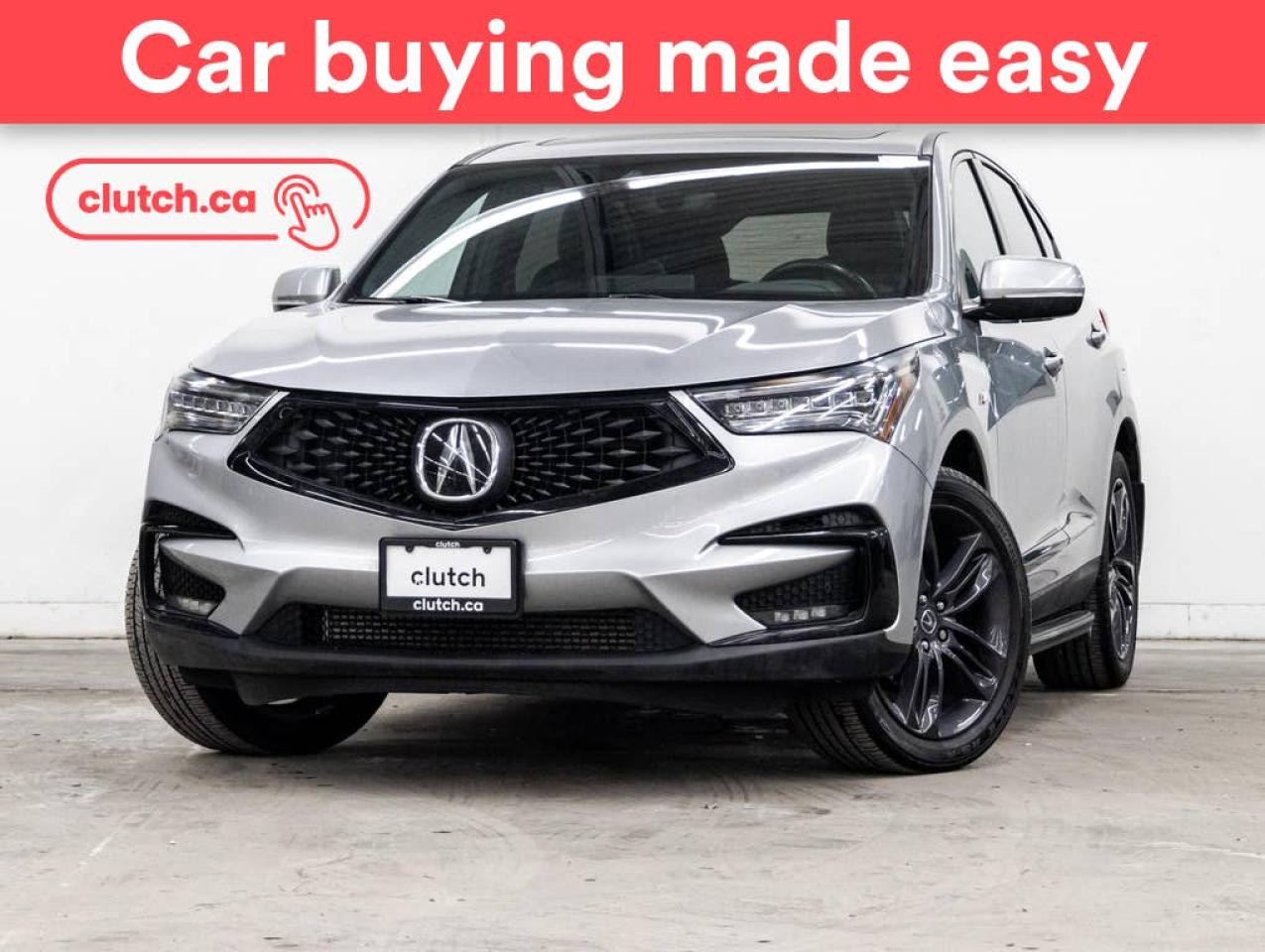 Used 2021 Acura RDX A-Spec SH-AWD w/ Apple CarPlay & Android Auto, Heated Steering Wheel, Heated Front Seats for sale in Toronto, ON