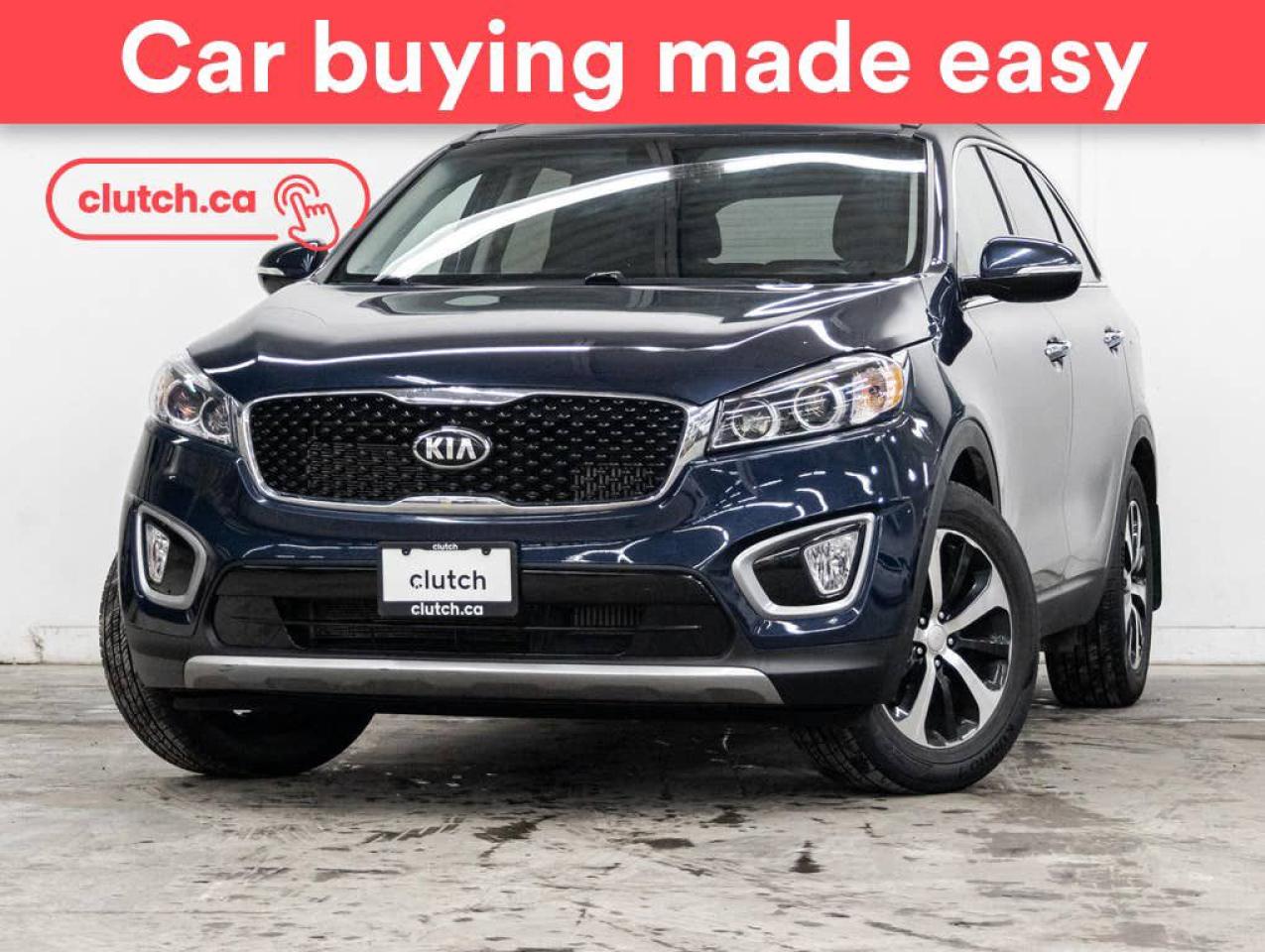 Used 2016 Kia Sorento EX Turbo AWD w/ Heated Front Seats, Rearview Cam, Dual Zone A/C for sale in Toronto, ON