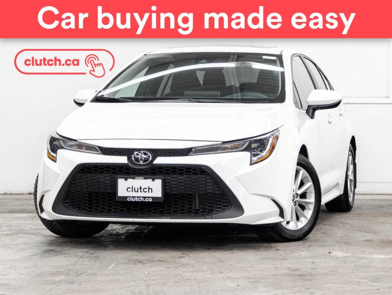 Used 2020 Toyota Corolla LE w/ Upgrade Pkg. w/ Apple CarPlay, Heated Front Seats, Rearview Camera for sale in Toronto, ON