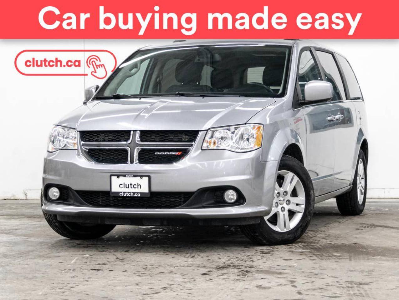 Used 2019 Dodge Grand Caravan Crew Plus w/ Rear Entertainment System, Cruise Control, Tri Zone A/C for sale in Toronto, ON