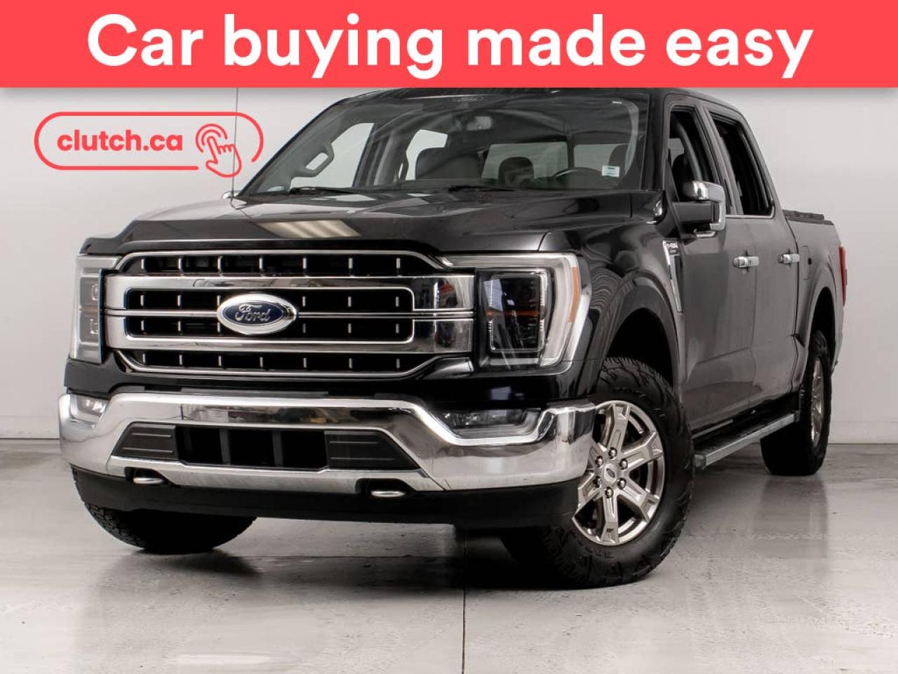 Used 2021 Ford F-150 Lariat SuperCrew 4WD w/ Moonroof, Leather, Nav for sale in Bedford, NS