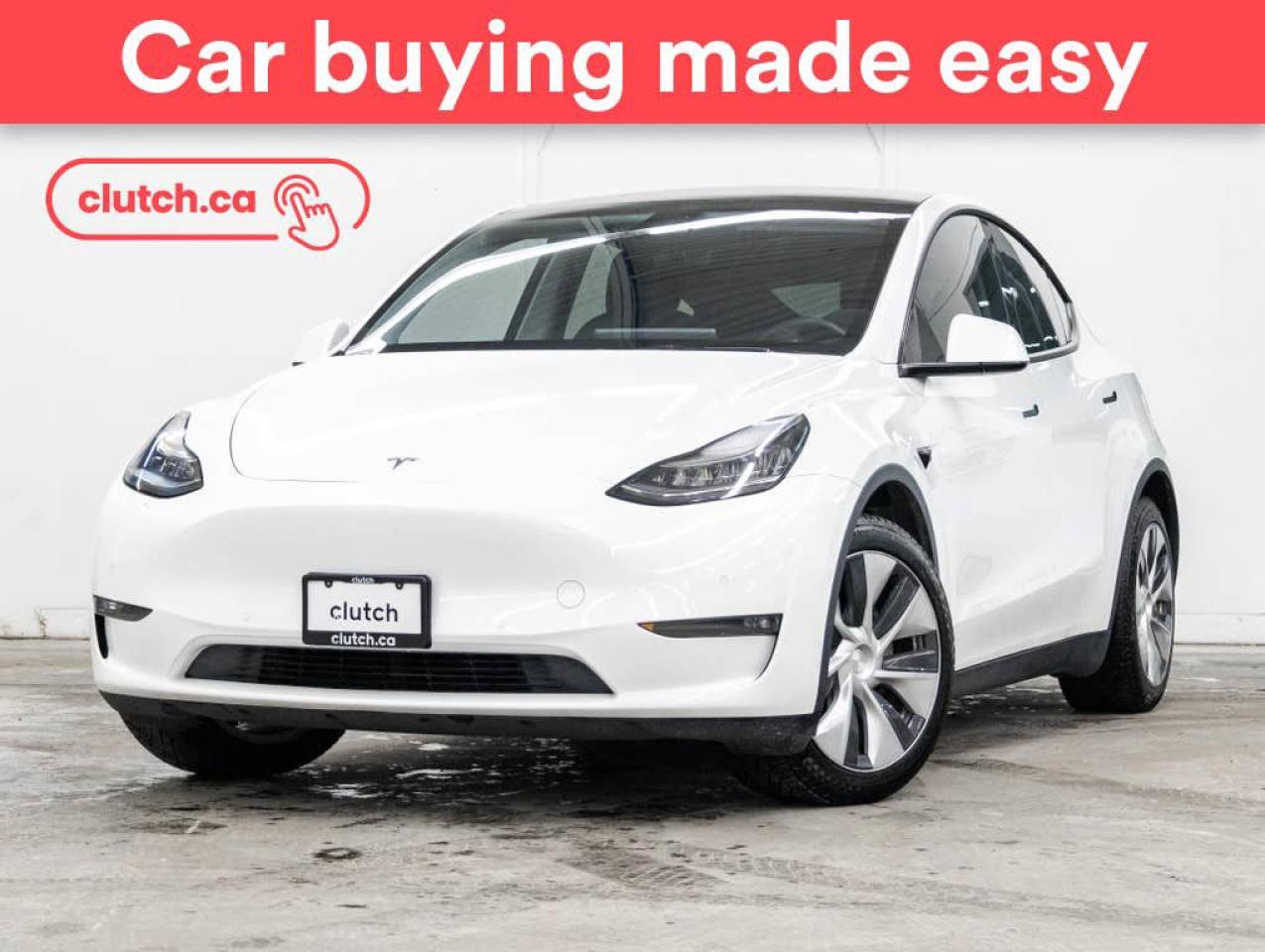 Used 2021 Tesla Model Y Standard Range w/ Autopilot, Nav, Glass Roof for sale in Toronto, ON