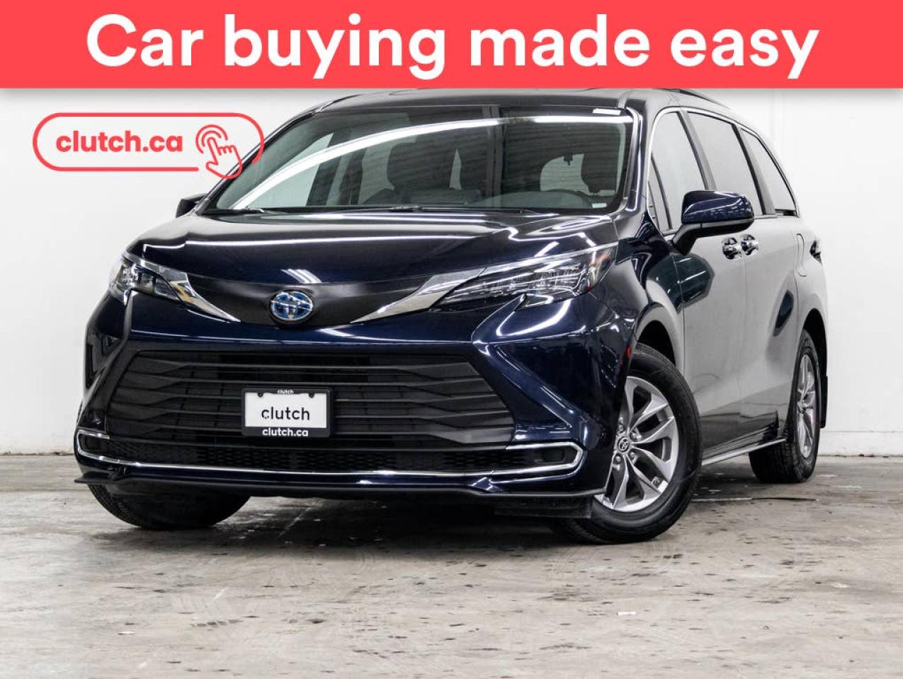 Used 2024 Toyota Sienna XLE Hybrid w/ Apple CarPlay & Android Auto, Tri Zone A/C, Power Sunroof for sale in Toronto, ON