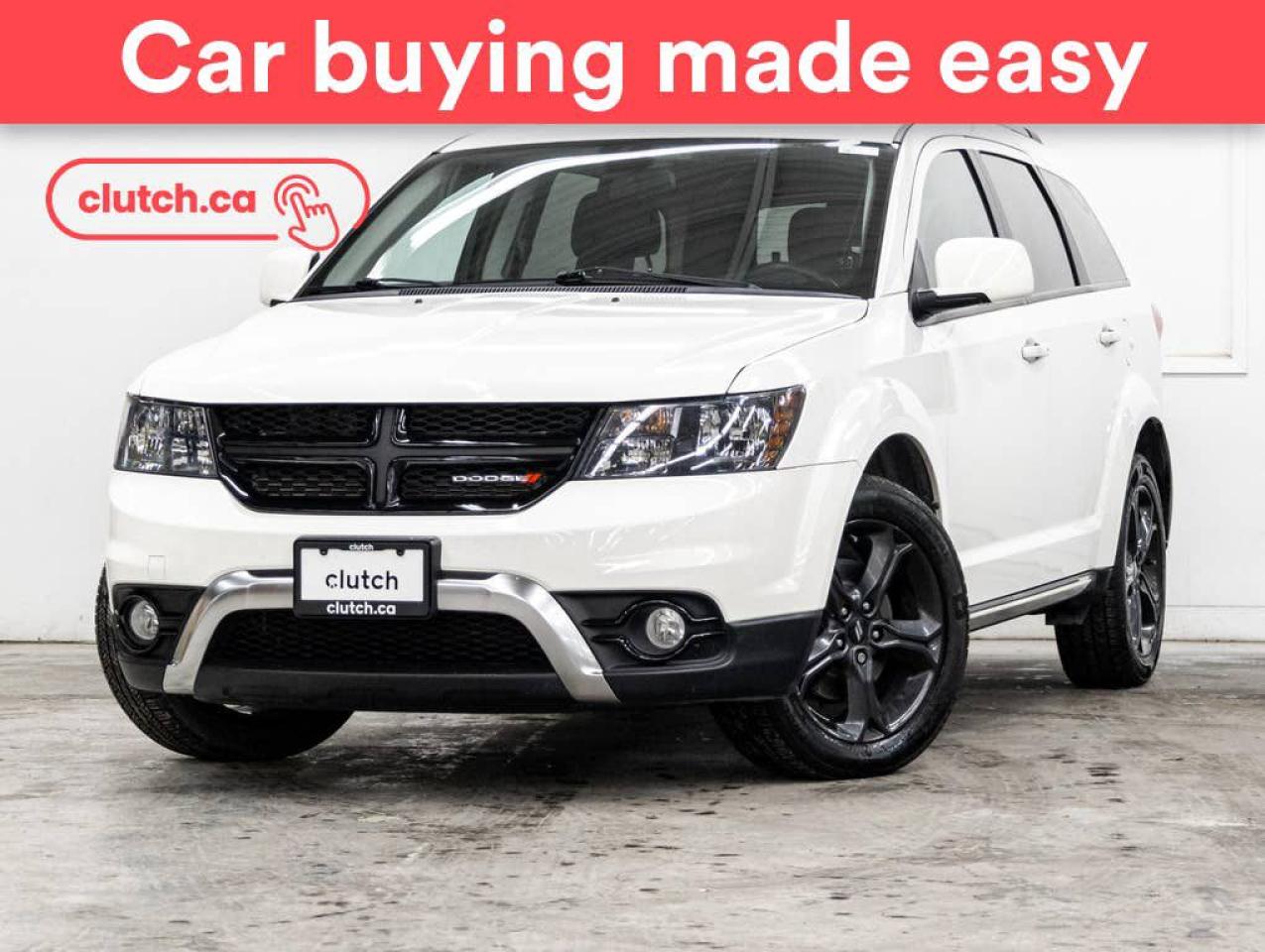 Used 2018 Dodge Journey Crossroad AWD w/ Heated Steering Wheel, Heated Front Seats, Rearview Camera for sale in Toronto, ON