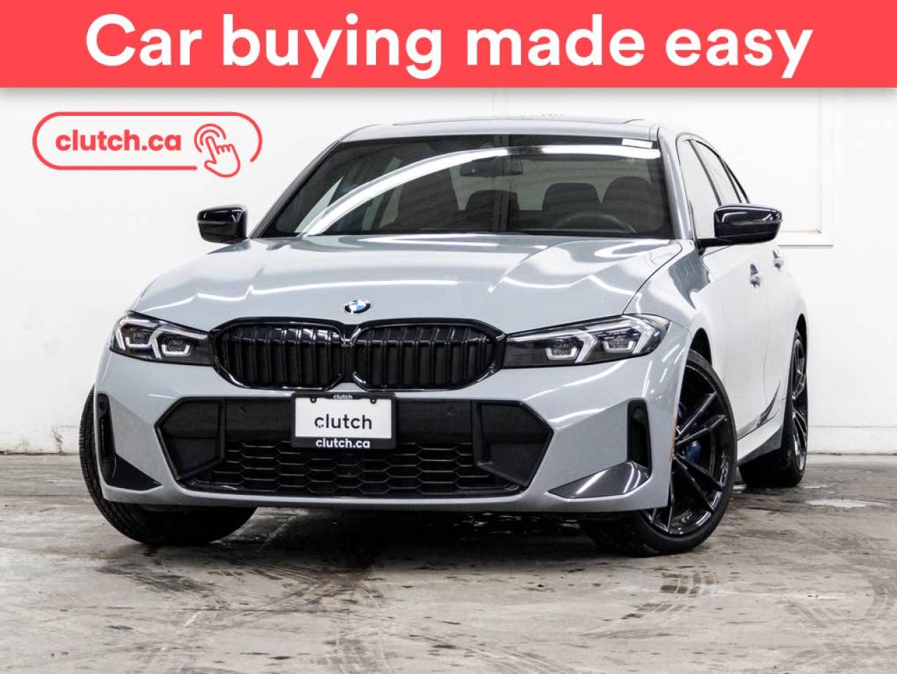 Used 2024 BMW 3 Series 330i xDrive AWD w/ Apple CarPlay & Android Auto, Heated Steering Wheel, Heated Front Seats for sale in Toronto, ON