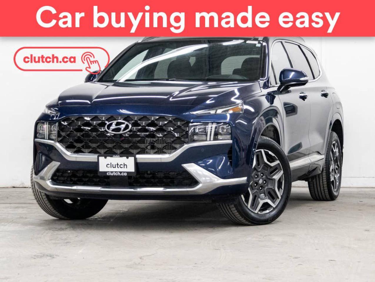 Used 2021 Hyundai Santa Fe Ultimate Calligraphy AWD w/ Apple CarPlay & Android Auto, Dual Panel Moonroof, Nav for sale in Toronto, ON