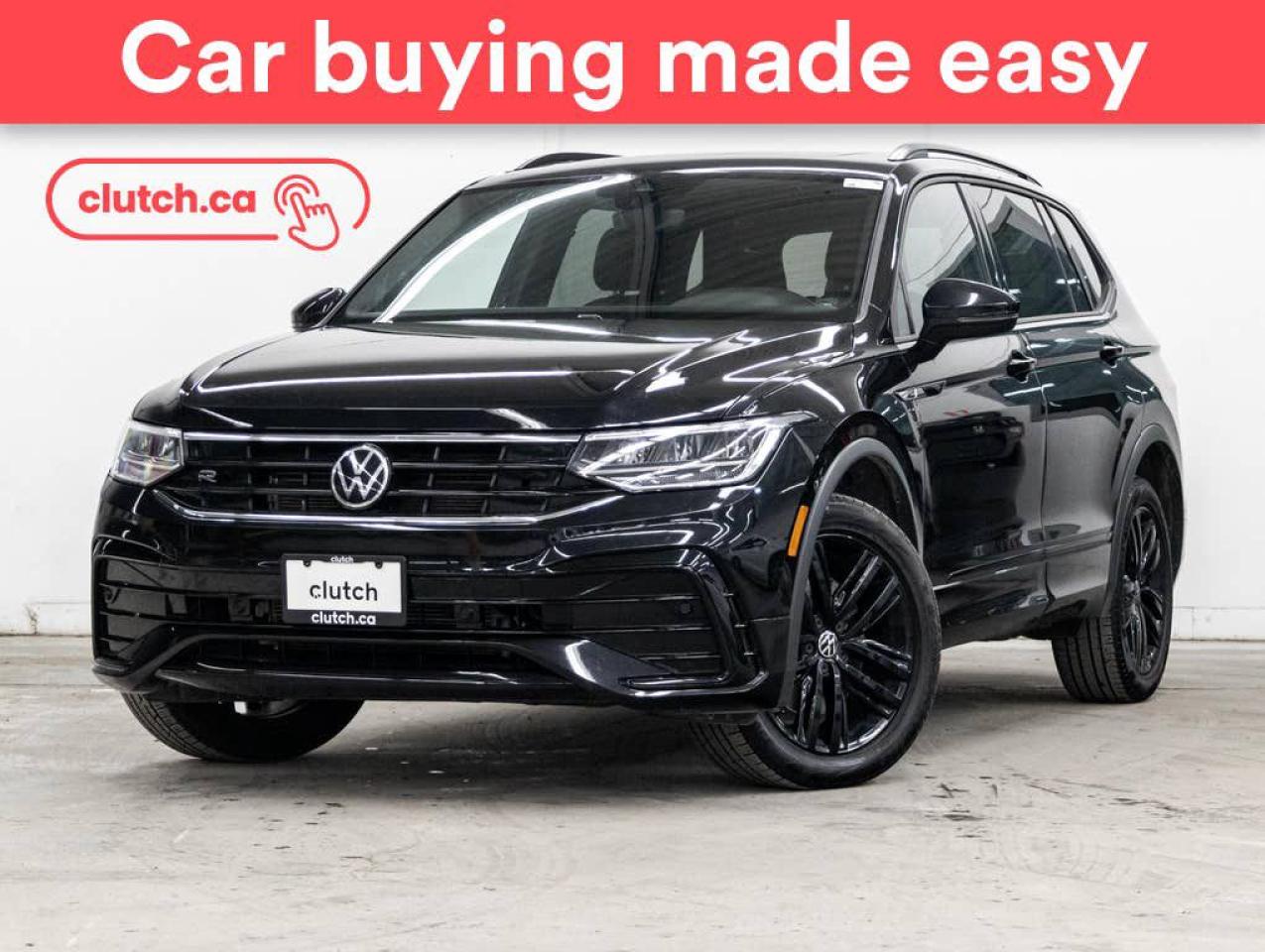 Used 2022 Volkswagen Tiguan Comfortline R-Line Black Edition AWD w/ Apple CarPlay & Android Auto, Dual Zone A/C, Panoramic Sunroof for sale in Toronto, ON