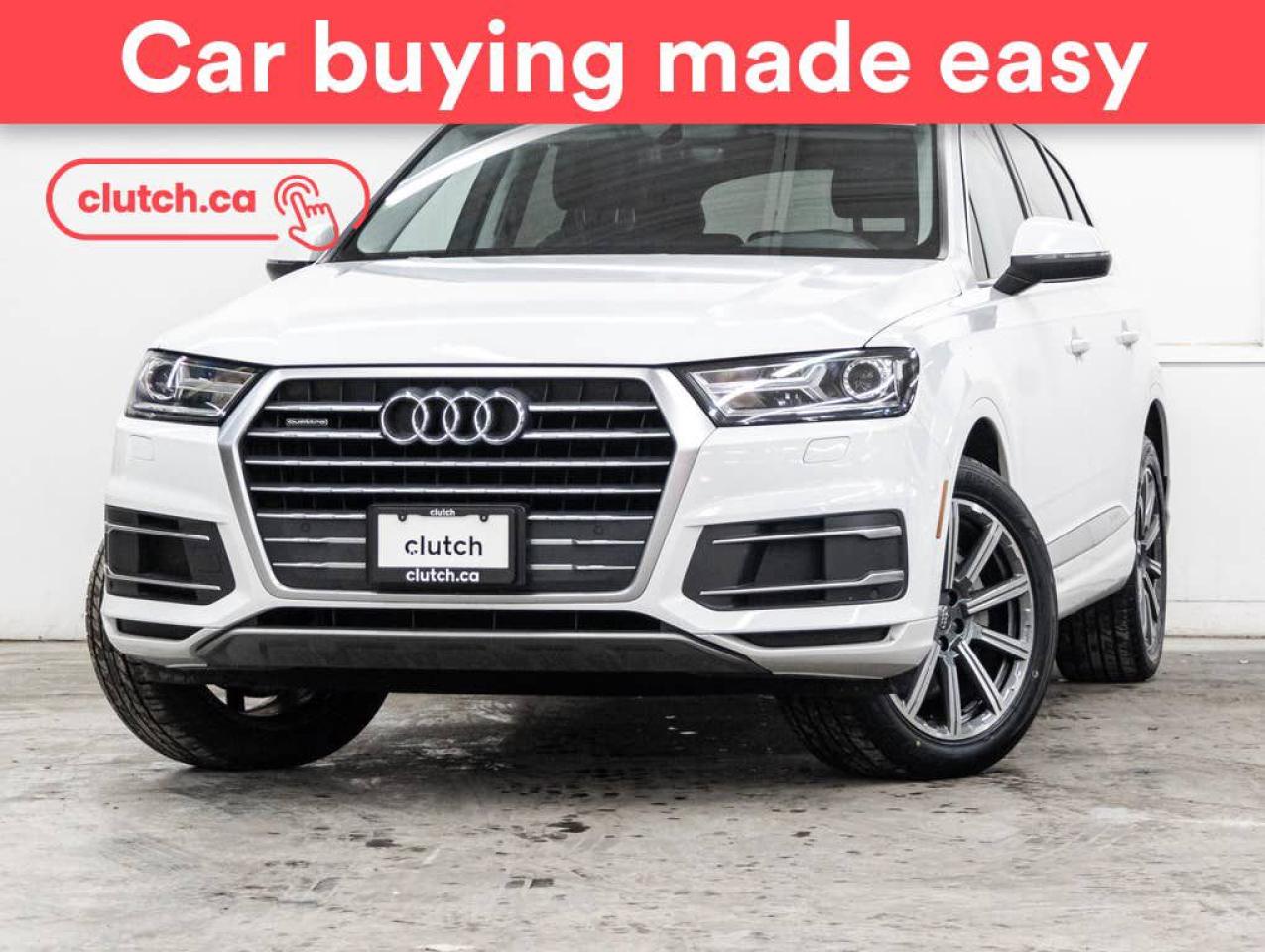 Used 2019 Audi Q7 Komfort quattro AWD w/ Apple CarPlay & Android Auto, Tri Zone A/C, Panoramic Sunroof for sale in Toronto, ON