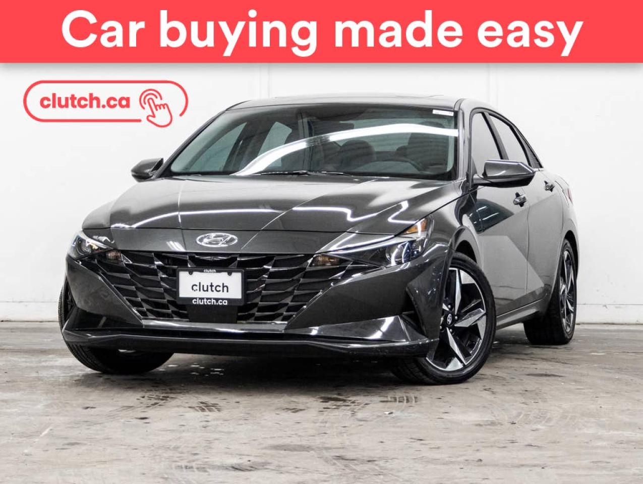 Used 2023 Hyundai Elantra Hybrid Luxury w/ Apple CarPlay & Android Auto, Heated Steering Wheel, Heated Front Seats for sale in Toronto, ON