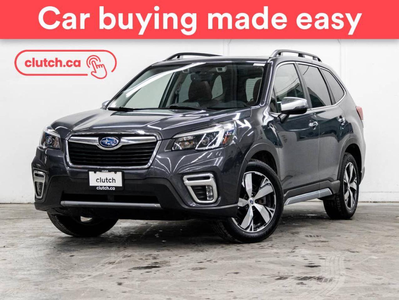 Used 2021 Subaru Forester Premier AWD w/ EyeSight w/ Apple CarPlay & Android Auto, Heated Steering Wheel, Heated Front Seats for sale in Toronto, ON