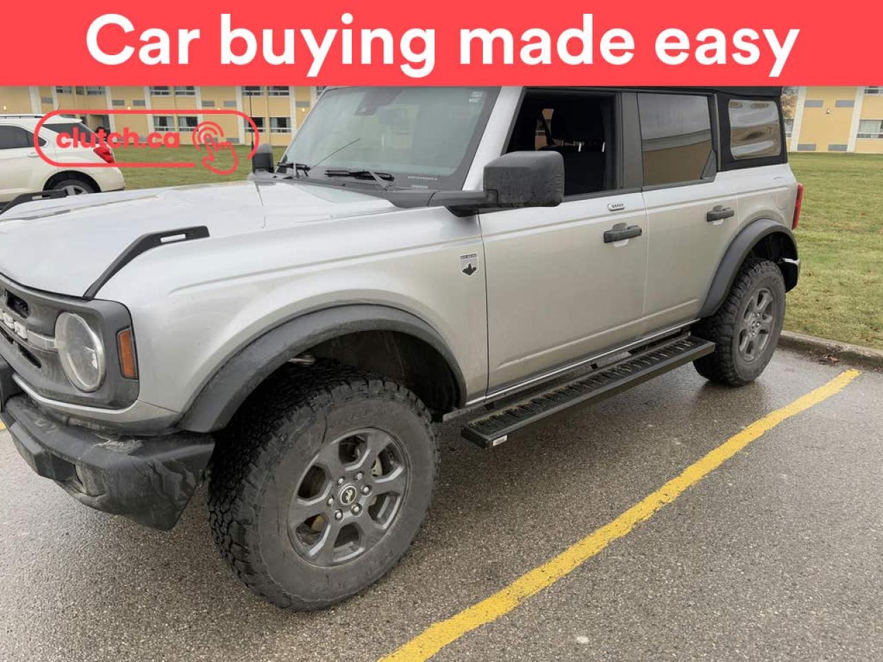 Used 2022 Ford Bronco Big Bend w/ Apple CarPlay & Android Auto, Heated Front Seats, Rearview Camera for sale in Toronto, ON