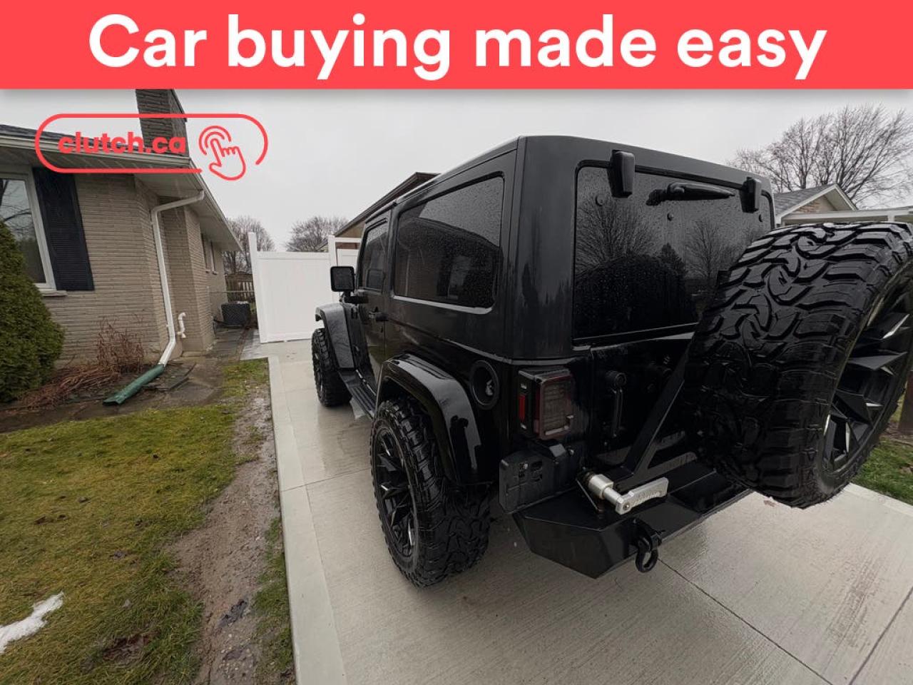 Used 2016 Jeep Wrangler Sahara 4X4 w/ Heated Front Seats, A/C, Cruise Control for sale in Toronto, ON