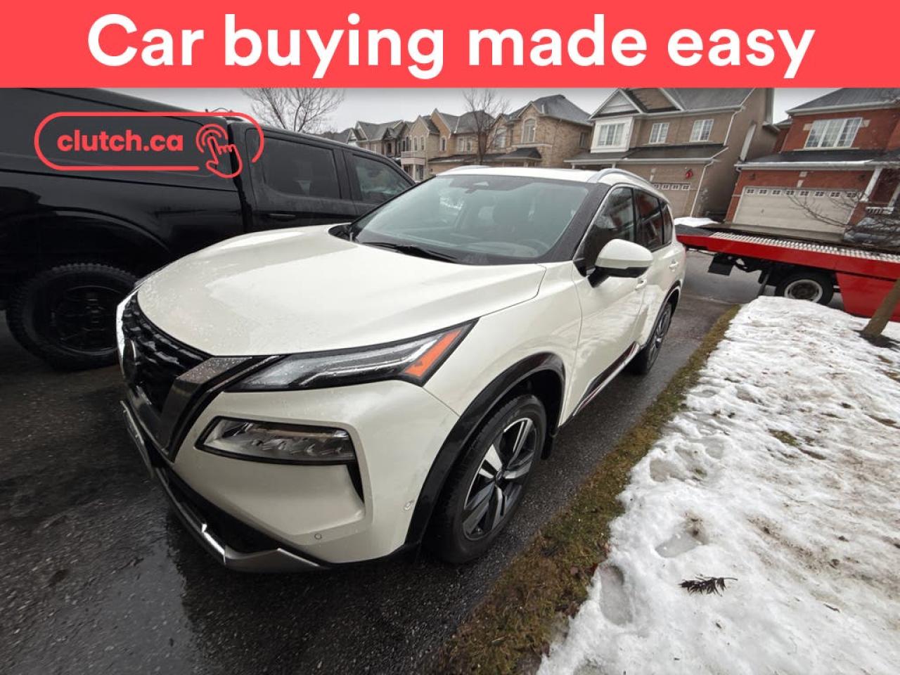 Used 2021 Nissan Rogue Platinum AWD w/ Apple CarPlay, Tri Zone A/C, Rearview Cam for sale in Toronto, ON