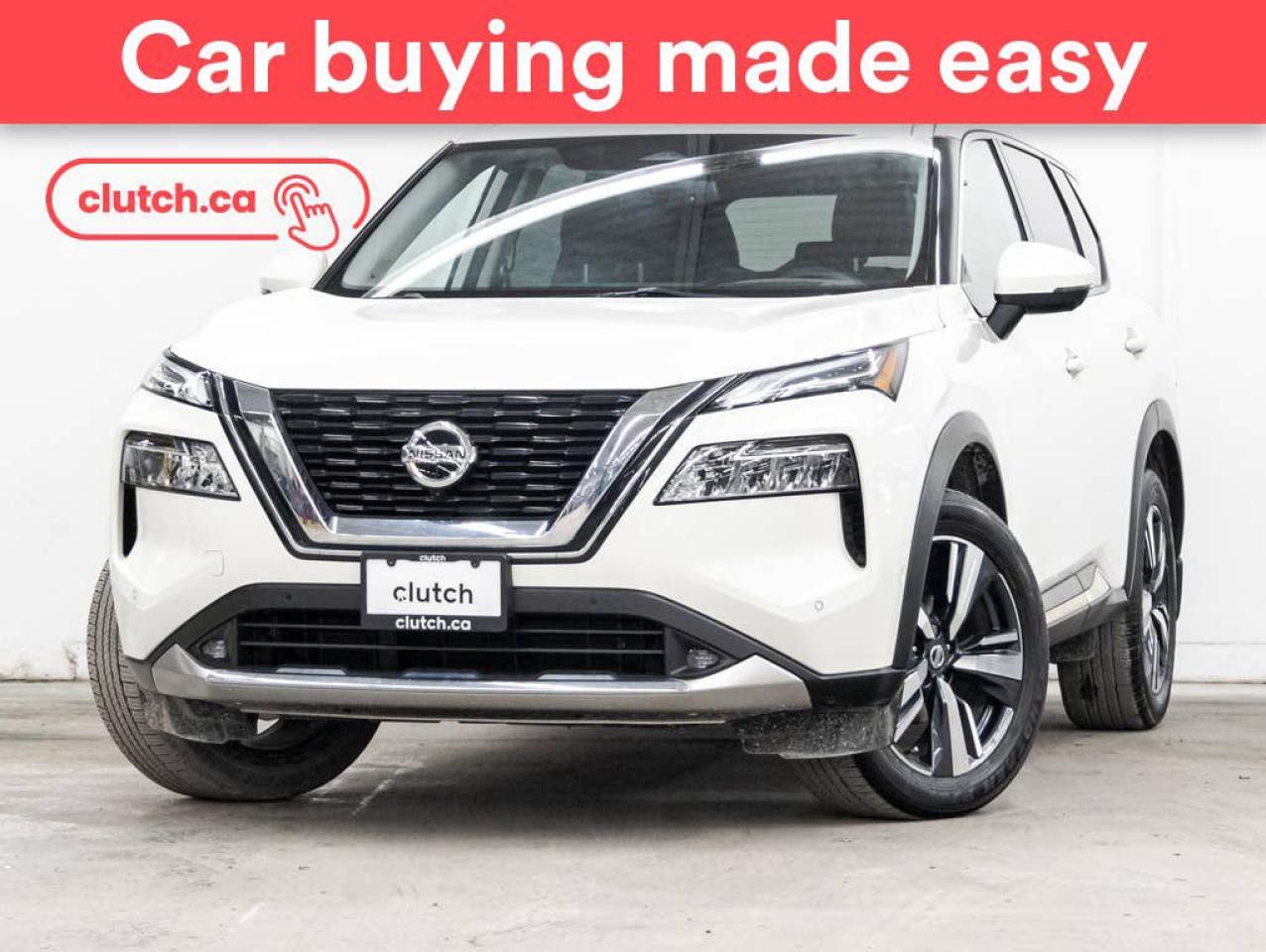 Used 2021 Nissan Rogue Platinum AWD w/ Apple CarPlay, Tri Zone A/C, Rearview Cam for sale in Toronto, ON