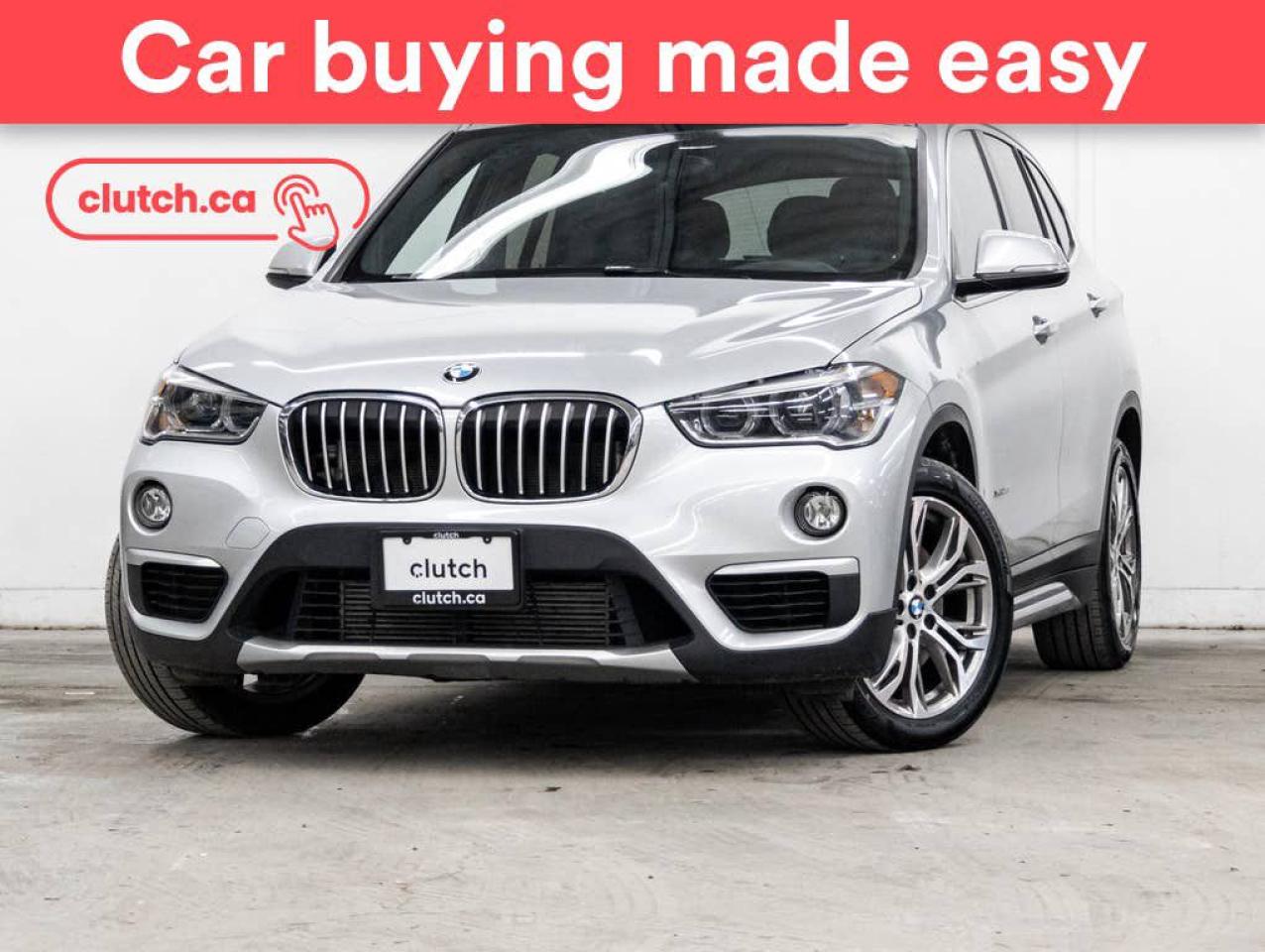 Used 2018 BMW X1 xDrive28i AWD w/ Heated Front Seats, Panoramic Moonroof, Nav for sale in Toronto, ON