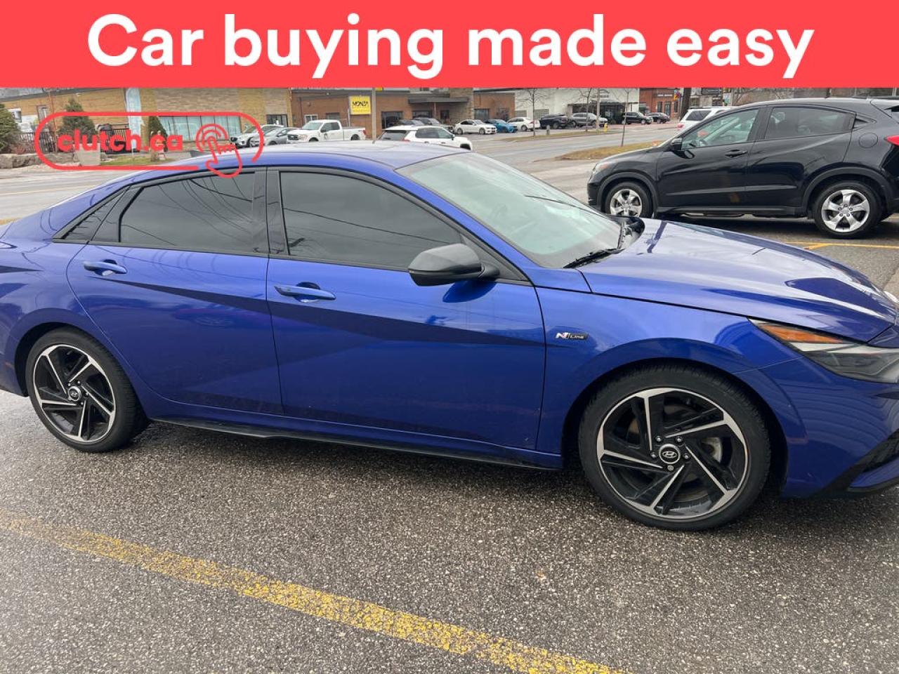 Used 2023 Hyundai Elantra N-Line Ultimate w/ Apple CarPlay & Android Auto, Dual Zone A/C, Power Sunroof for sale in Toronto, ON